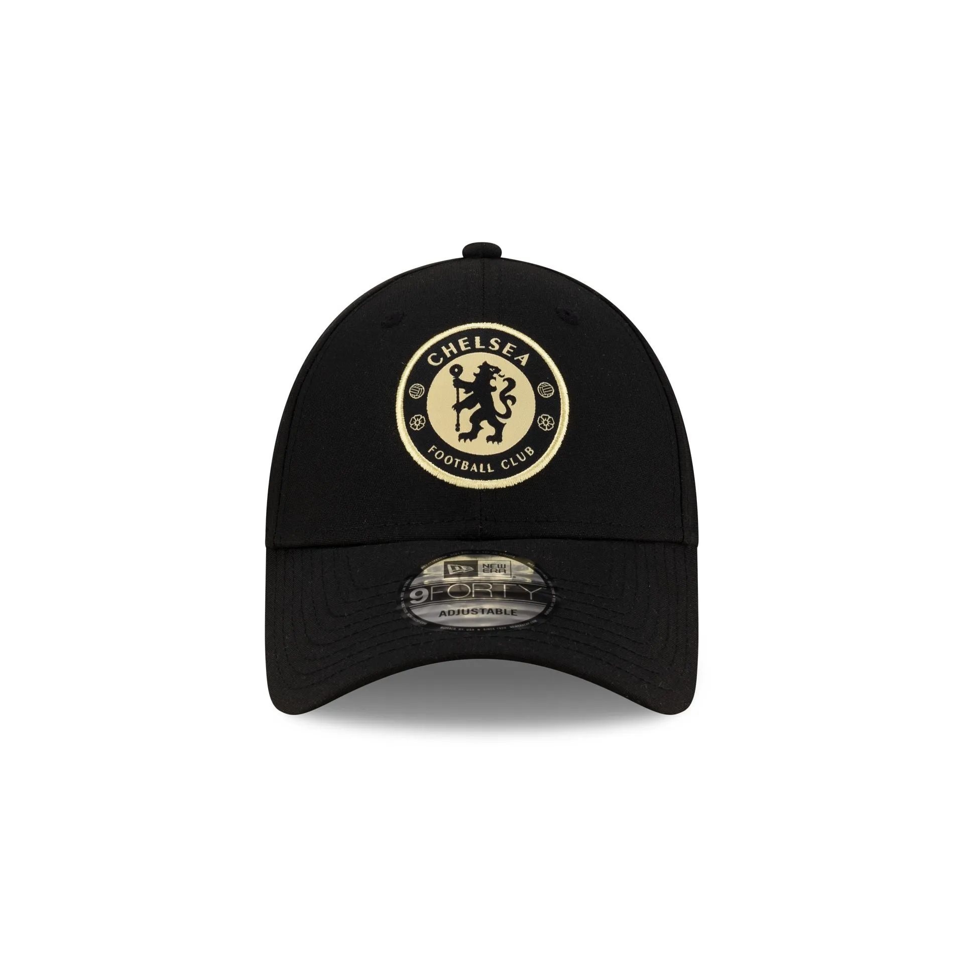 Chelsea FC Lion Crest Repreve Black 9FORTY Adjustable Hat sold by New Era product image thumbnail 2
