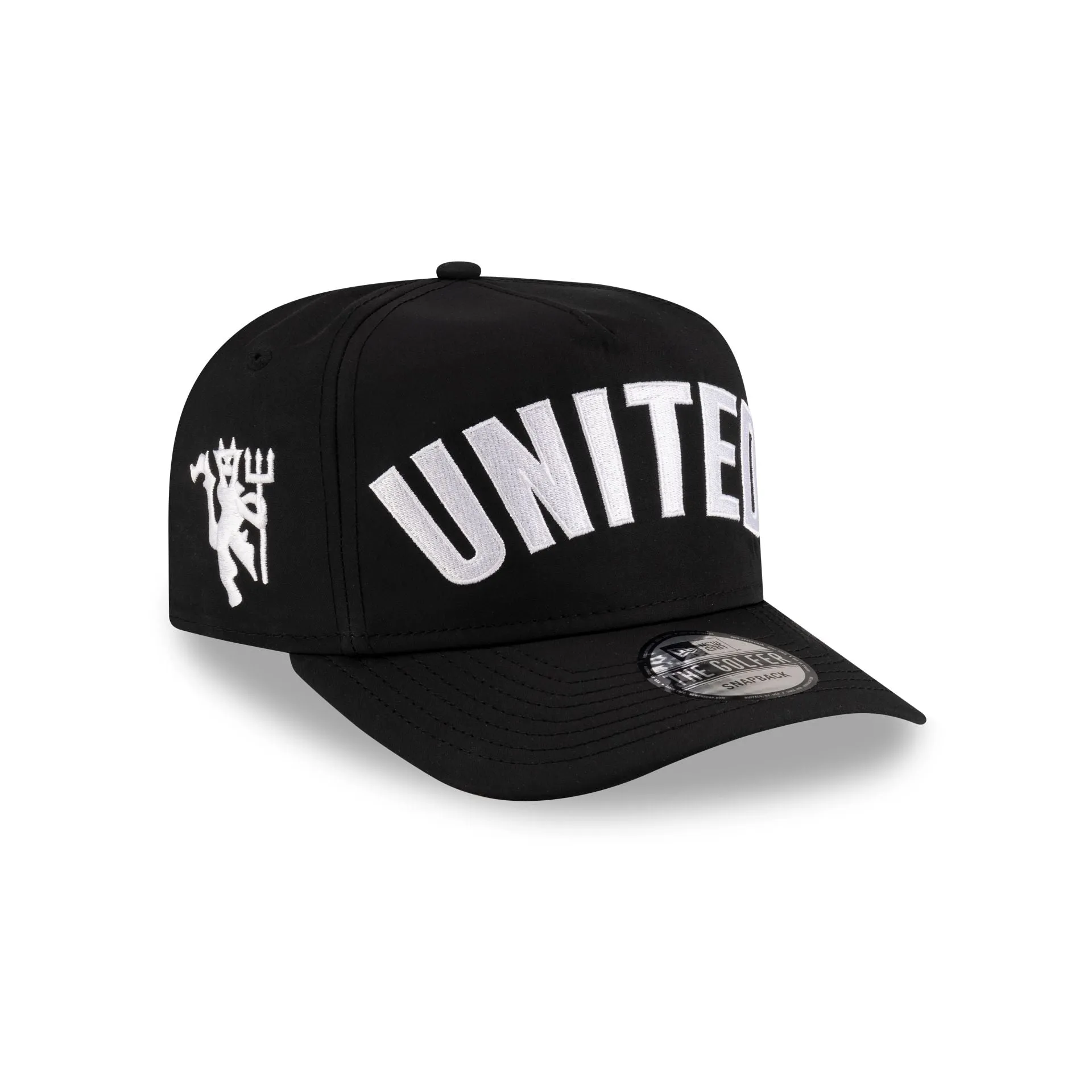Manchester United FC Oversized Wordmark Golfer Hat sold by New Era