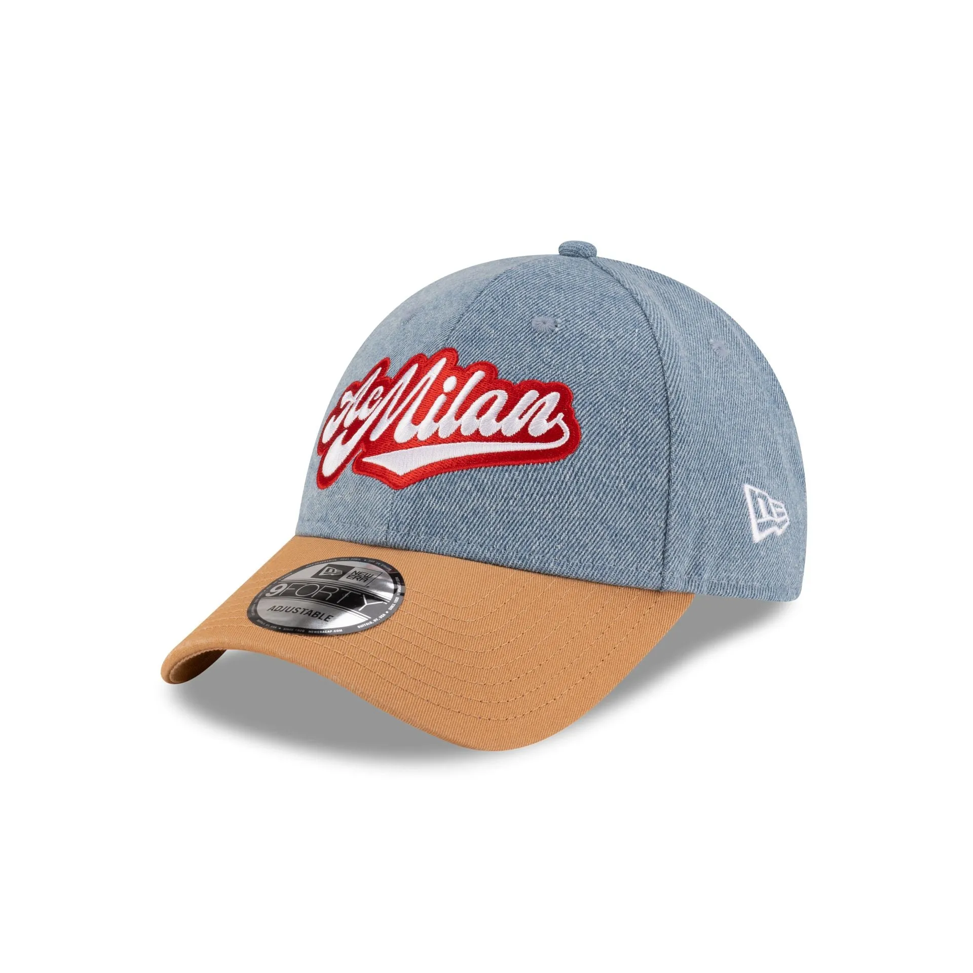 AC Milan Denim 9FORTY Adjustable Hat sold by New Era product image thumbnail 3