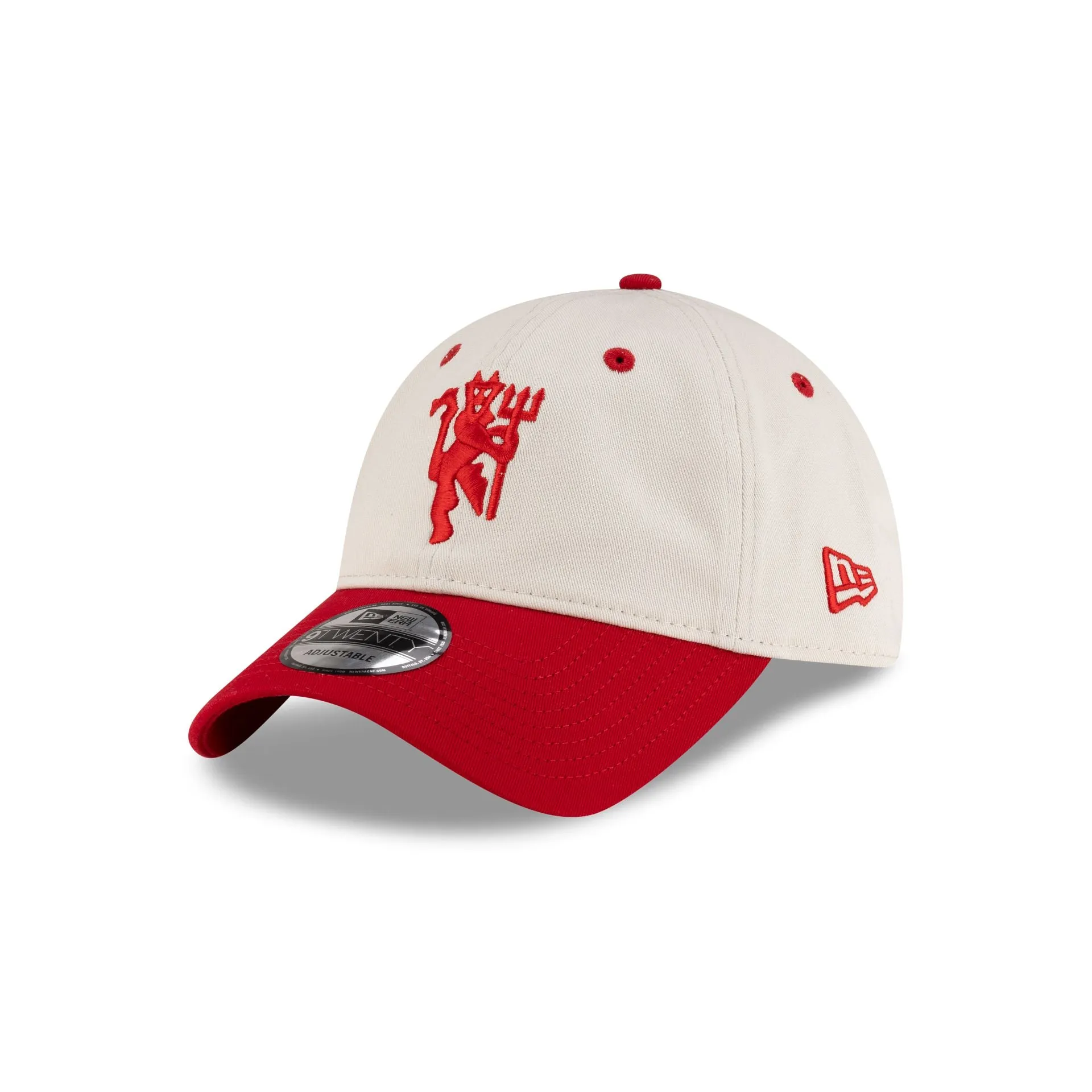 Manchester United FC Ivory 9TWENTY Adjustable Hat sold by New Era