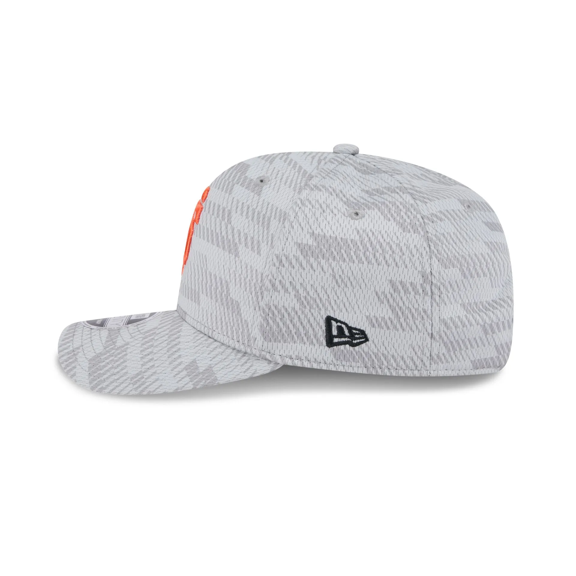 San Francisco Giants 2025 Clubhouse Gray 9SEVENTY Stretch-Snap Hat sold by New Era product image thumbnail 5