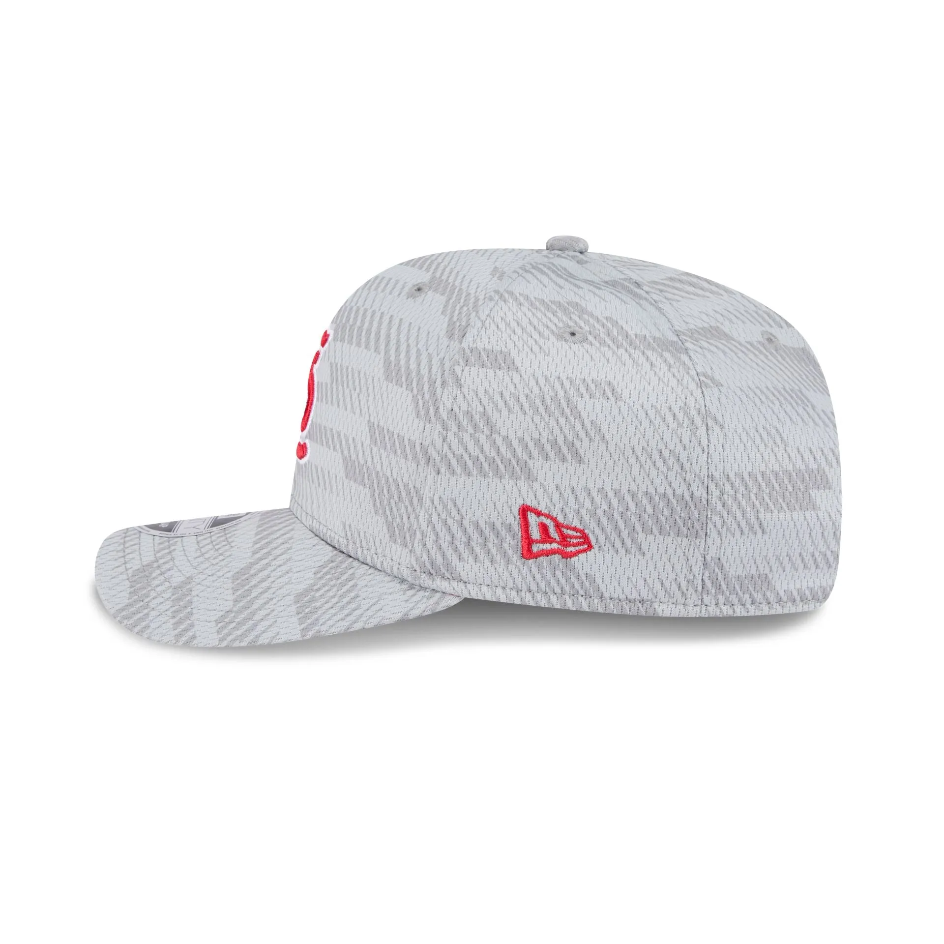 St. Louis Cardinals 2025 Clubhouse Gray 9SEVENTY Stretch-Snap Hat sold by New Era product image thumbnail 5