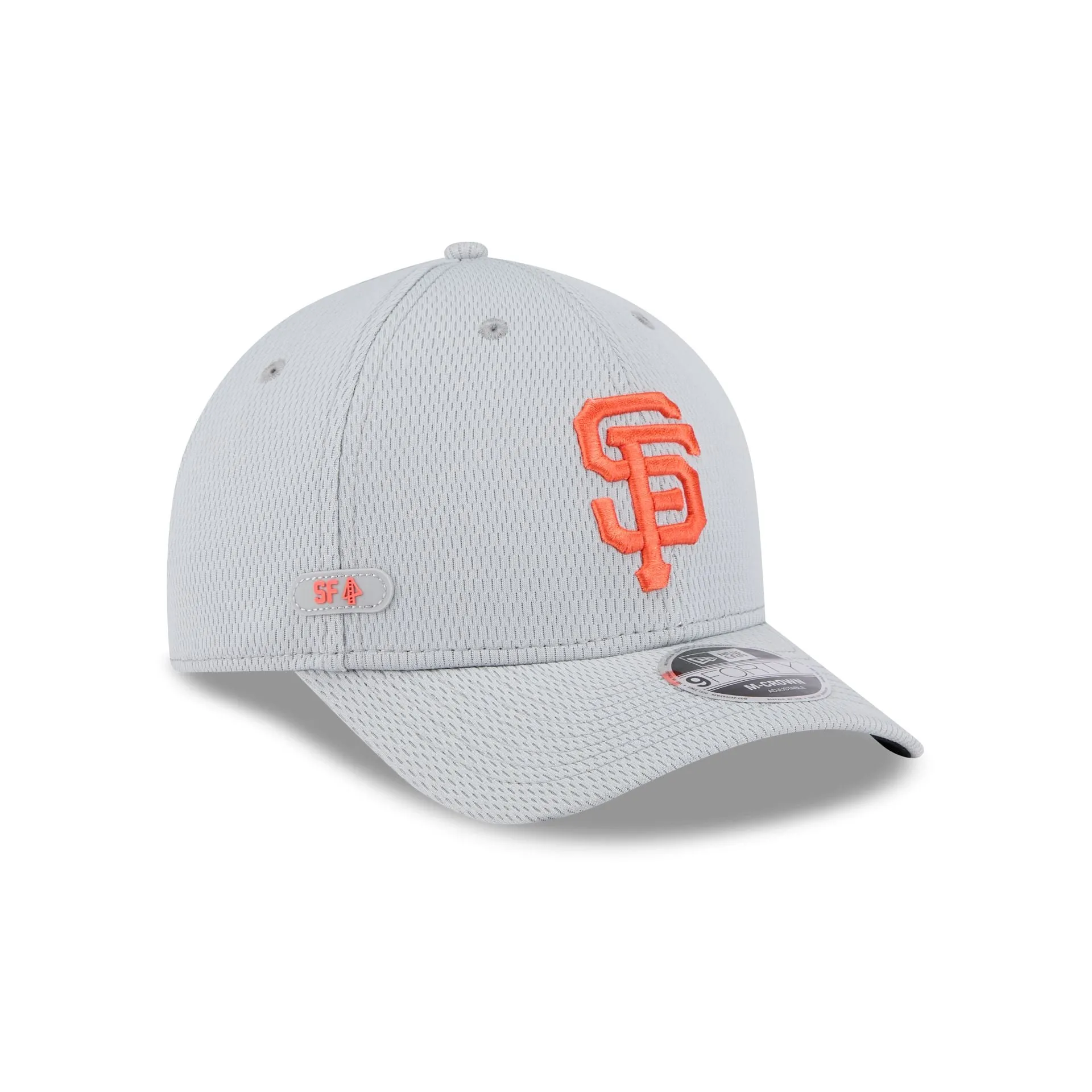 San Francisco Giants 2025 Clubhouse Gray 9FORTY M-Crown Snapback Hat sold by New Era