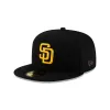 San Diego Padres 2025 Clubhouse Black 59FIFTY Fitted Hat sold by New Era