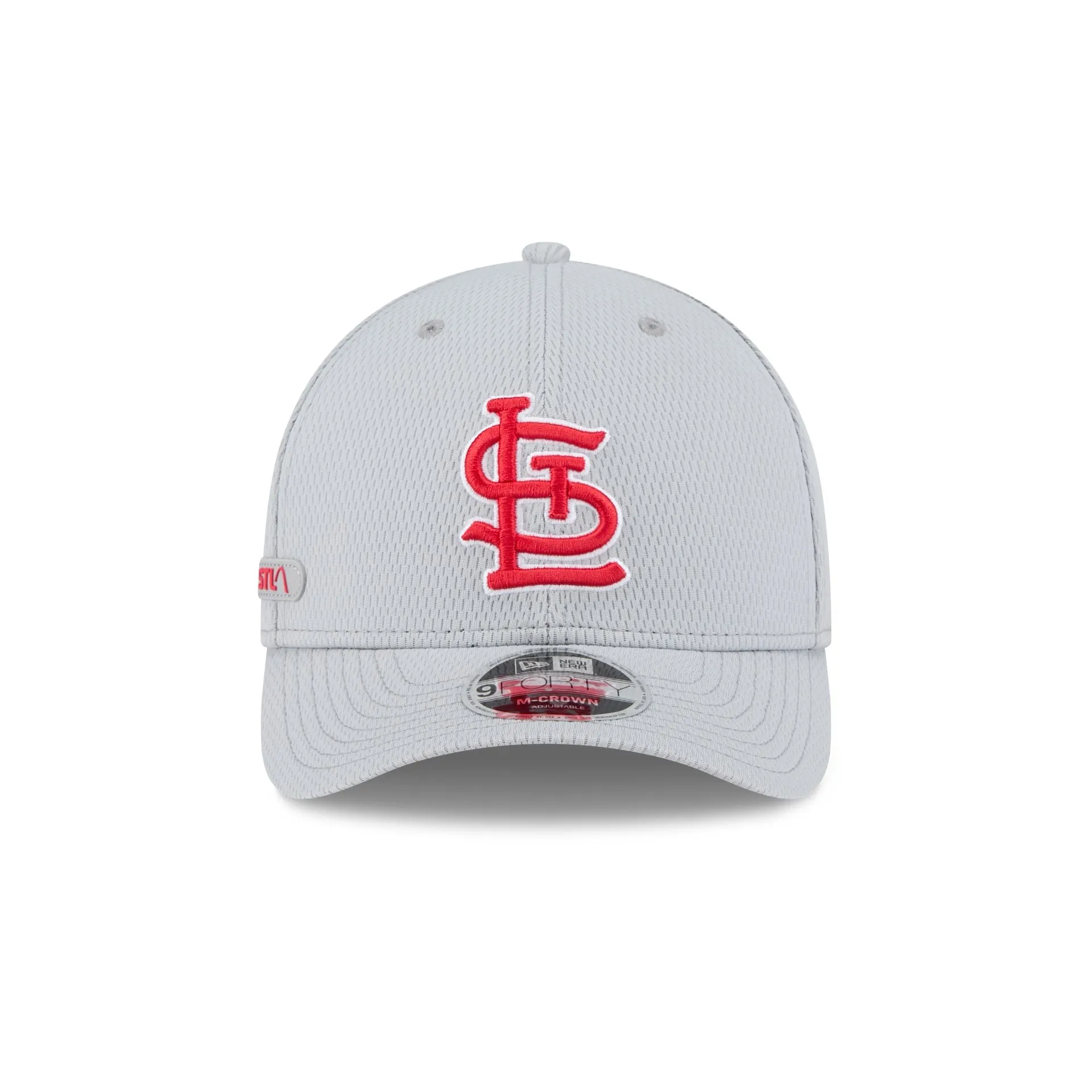 St. Louis Cardinals 2025 Clubhouse Gray 9FORTY M-Crown Snapback Hat sold by New Era product image thumbnail 2