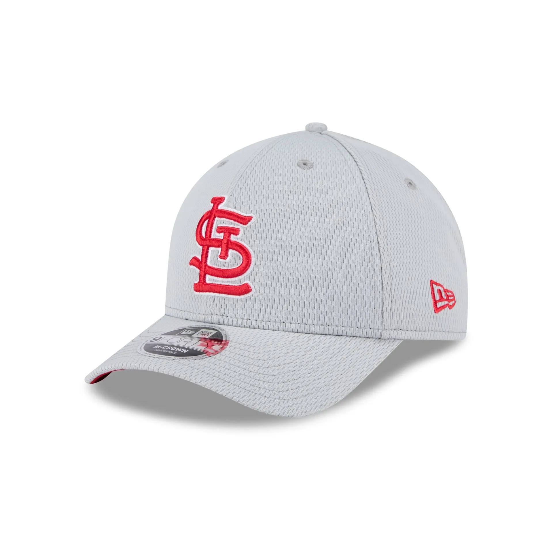 St. Louis Cardinals 2025 Clubhouse Gray 9FORTY M-Crown Snapback Hat sold by New Era product image thumbnail 3