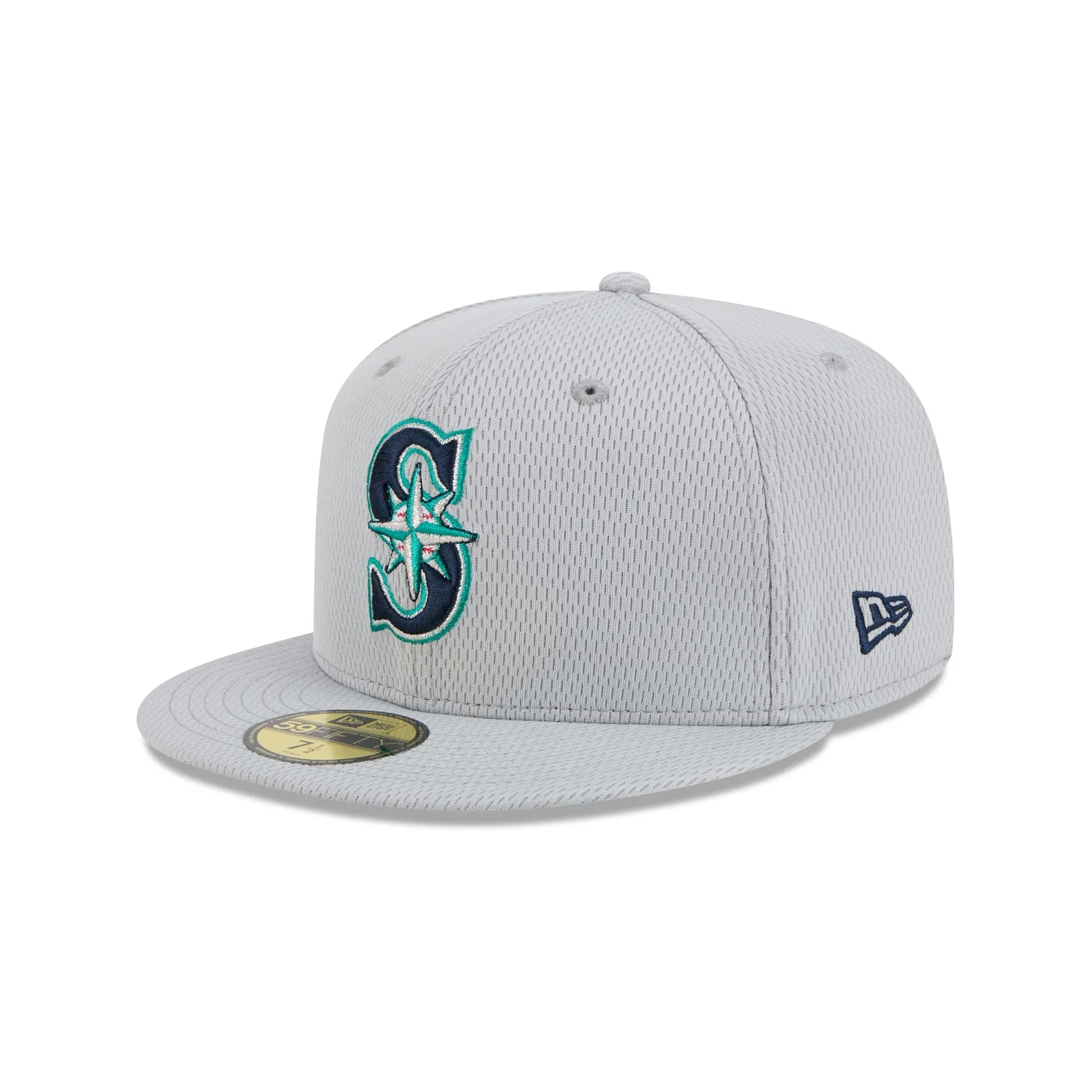 Seattle Mariners 2025 Clubhouse Gray 59FIFTY Fitted Hat sold by New Era product image thumbnail 3