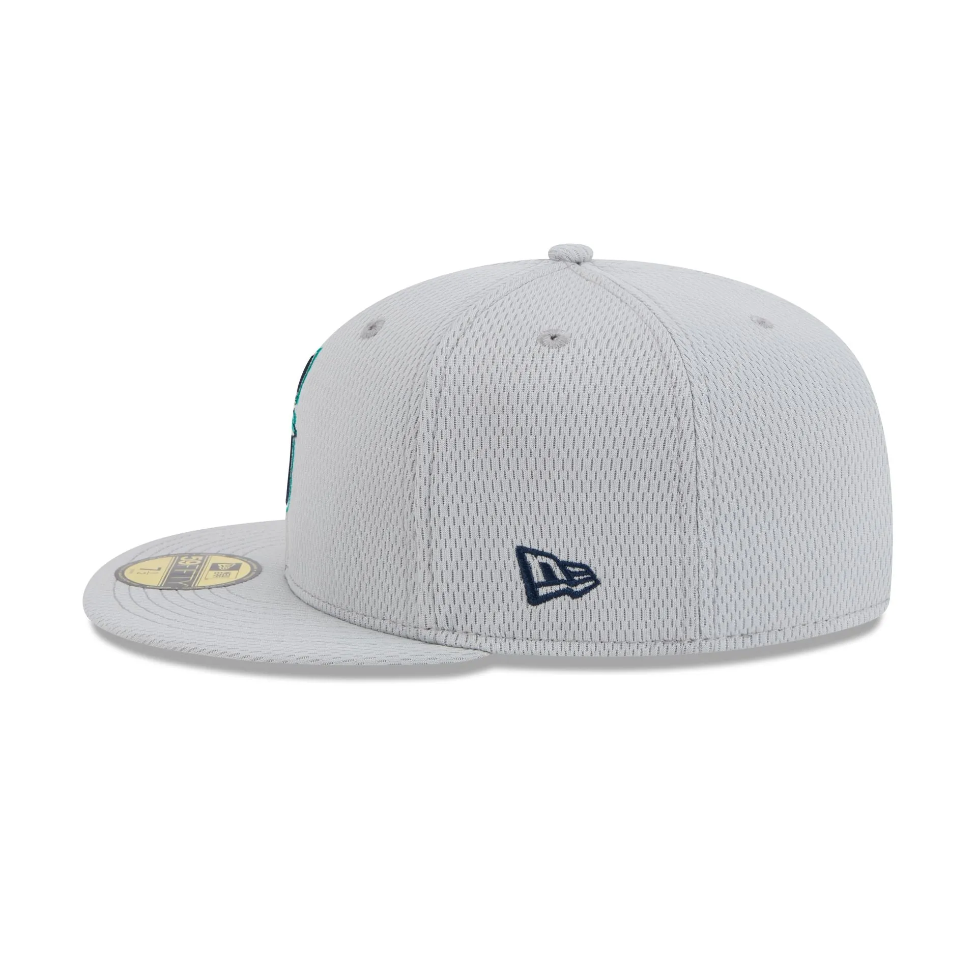 Seattle Mariners 2025 Clubhouse Gray 59FIFTY Fitted Hat sold by New Era product image thumbnail 5