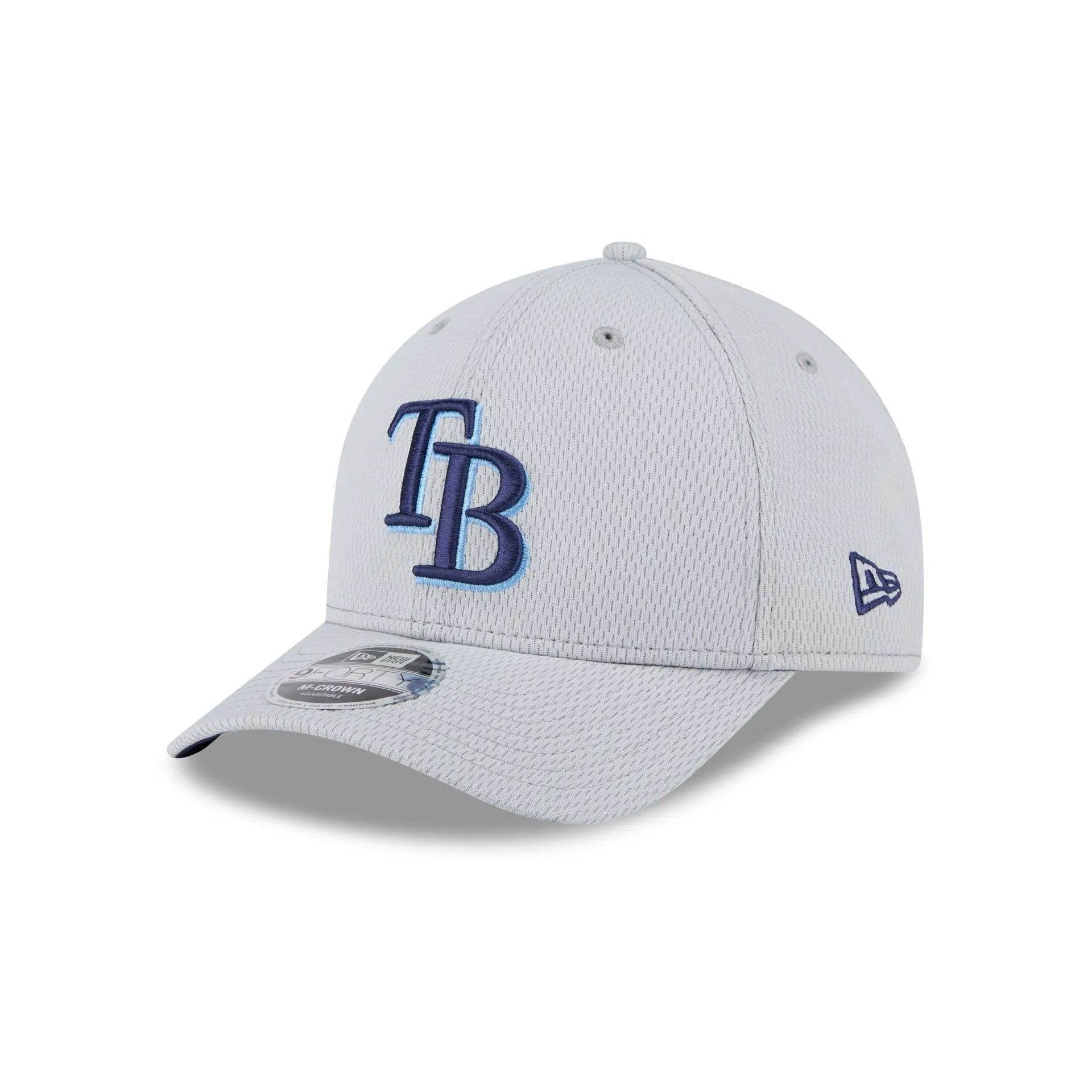 Tampa Bay Rays 2025 Clubhouse Gray 9FORTY M-Crown Snapback Hat sold by New Era product image thumbnail 3