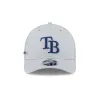 Tampa Bay Rays 2025 Clubhouse Gray 9FORTY M-Crown Snapback Hat sold by New Era