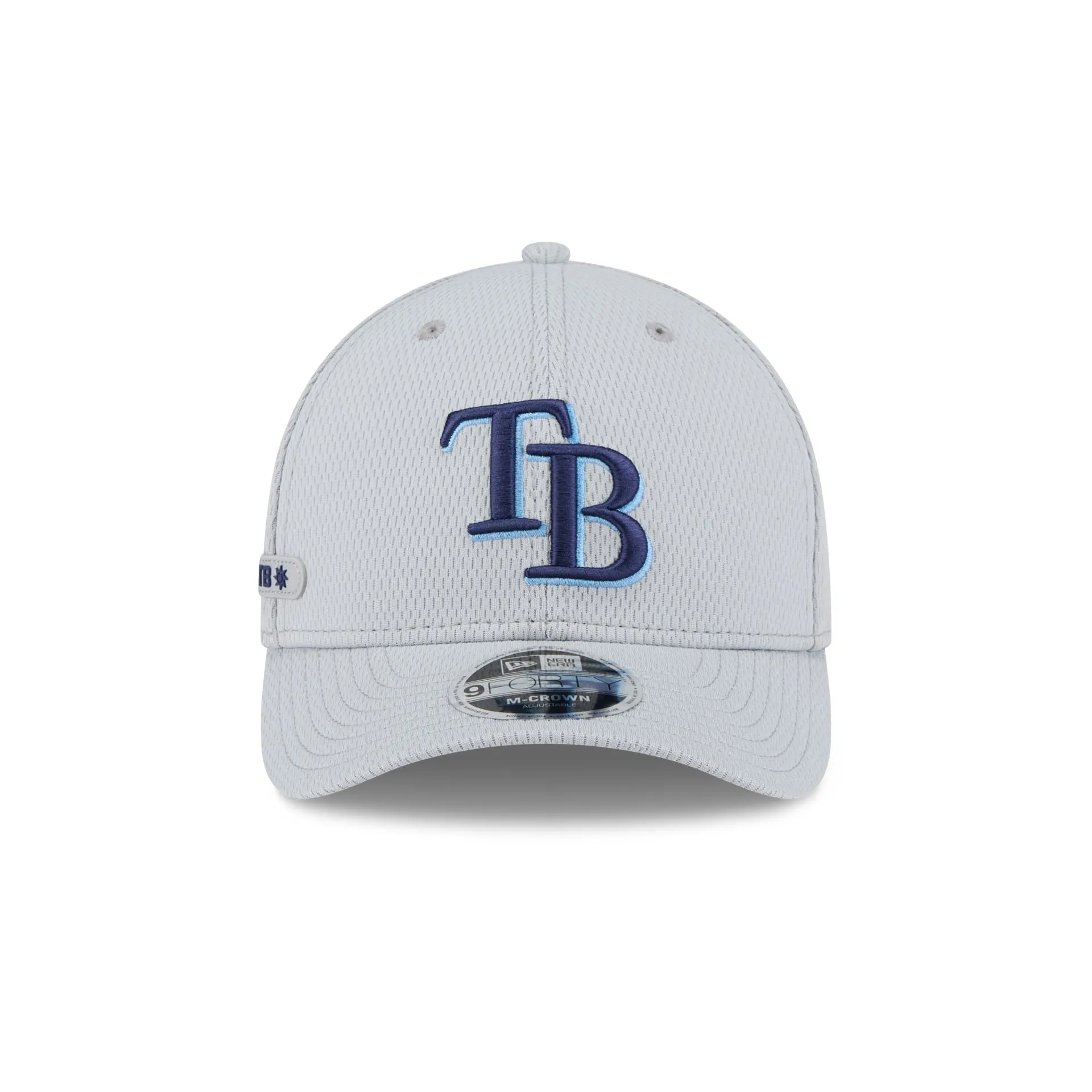Tampa Bay Rays 2025 Clubhouse Gray 9FORTY M-Crown Snapback Hat sold by New Era product image thumbnail 2