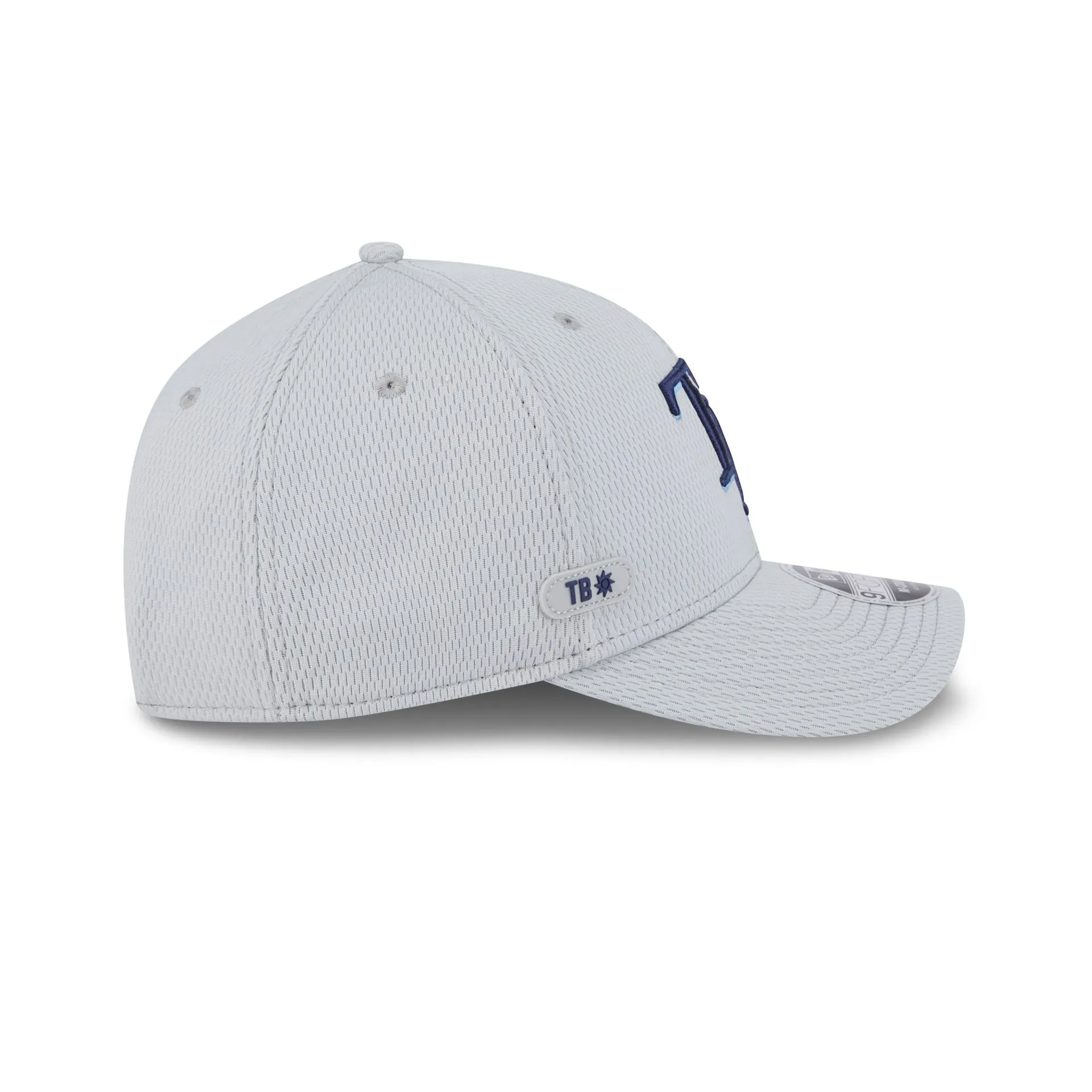 Tampa Bay Rays 2025 Clubhouse Gray 9FORTY M-Crown Snapback Hat sold by New Era product image thumbnail 4