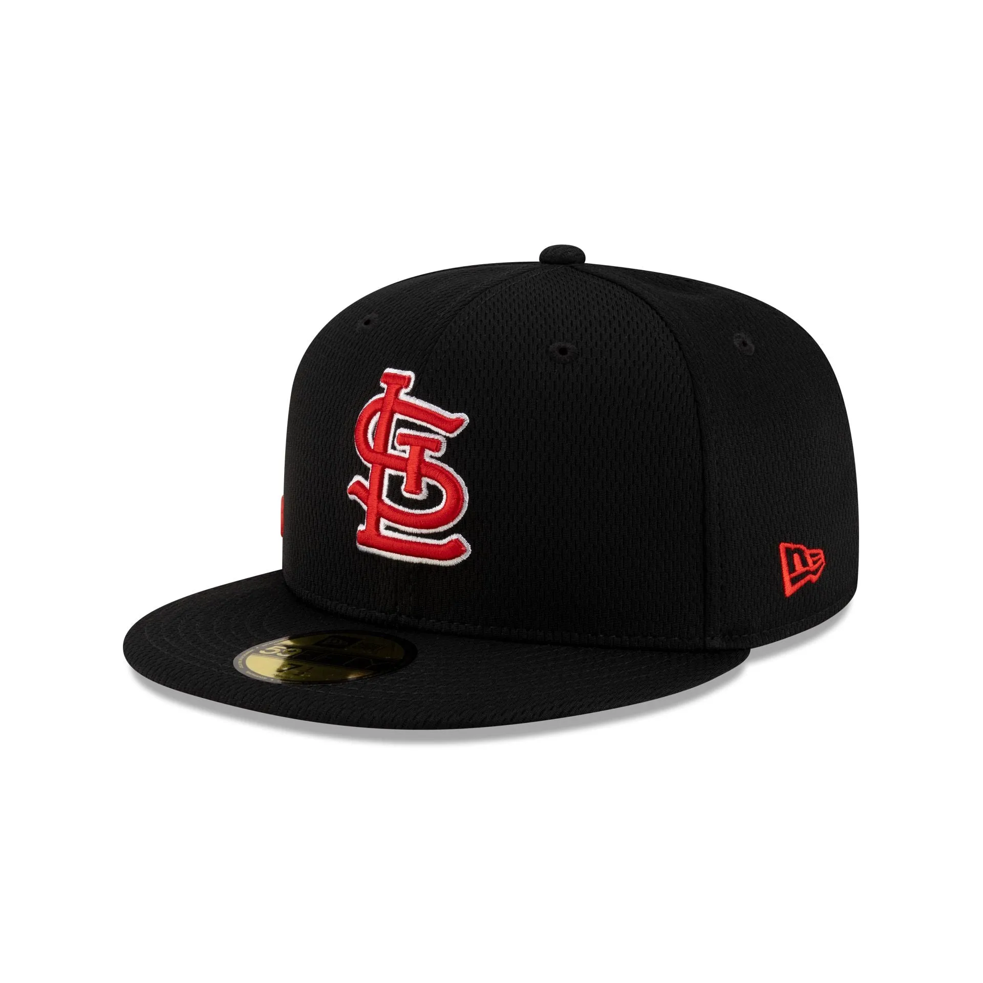 St. Louis Cardinals 2025 Clubhouse Black 59FIFTY Fitted Hat sold by New Era