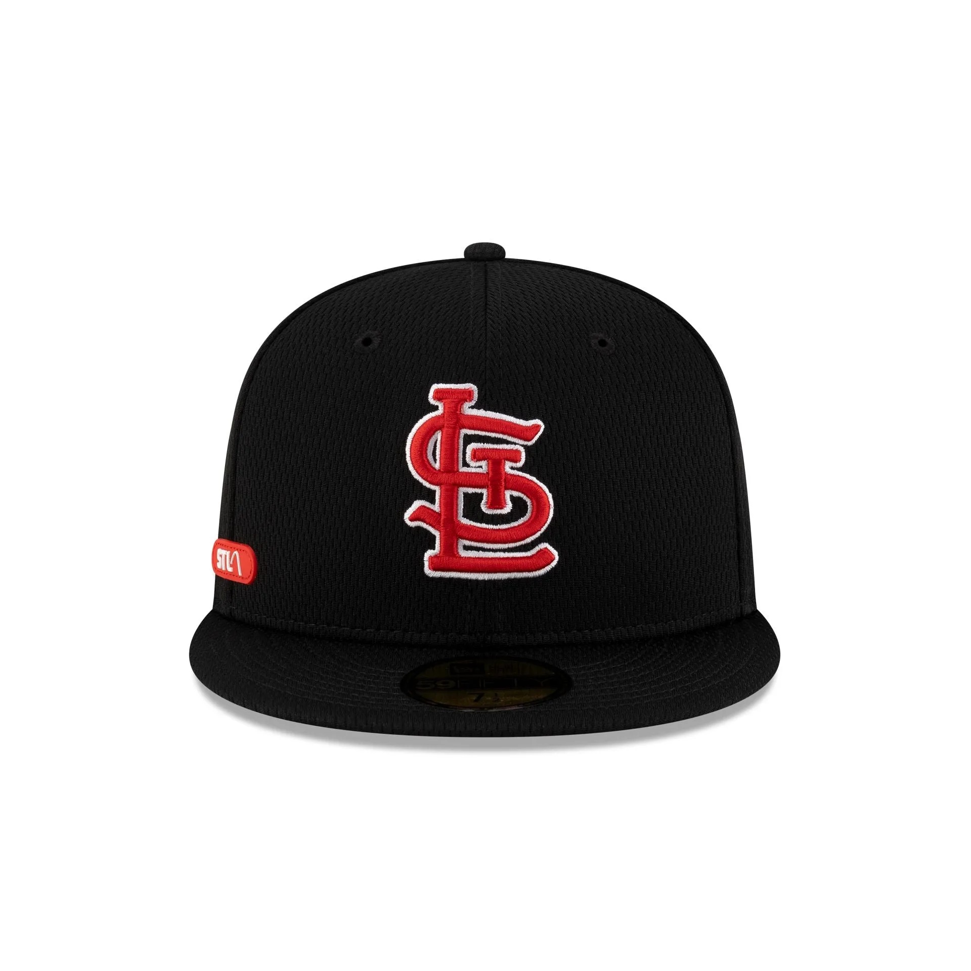 St. Louis Cardinals 2025 Clubhouse Black 59FIFTY Fitted Hat sold by New Era product image thumbnail 2