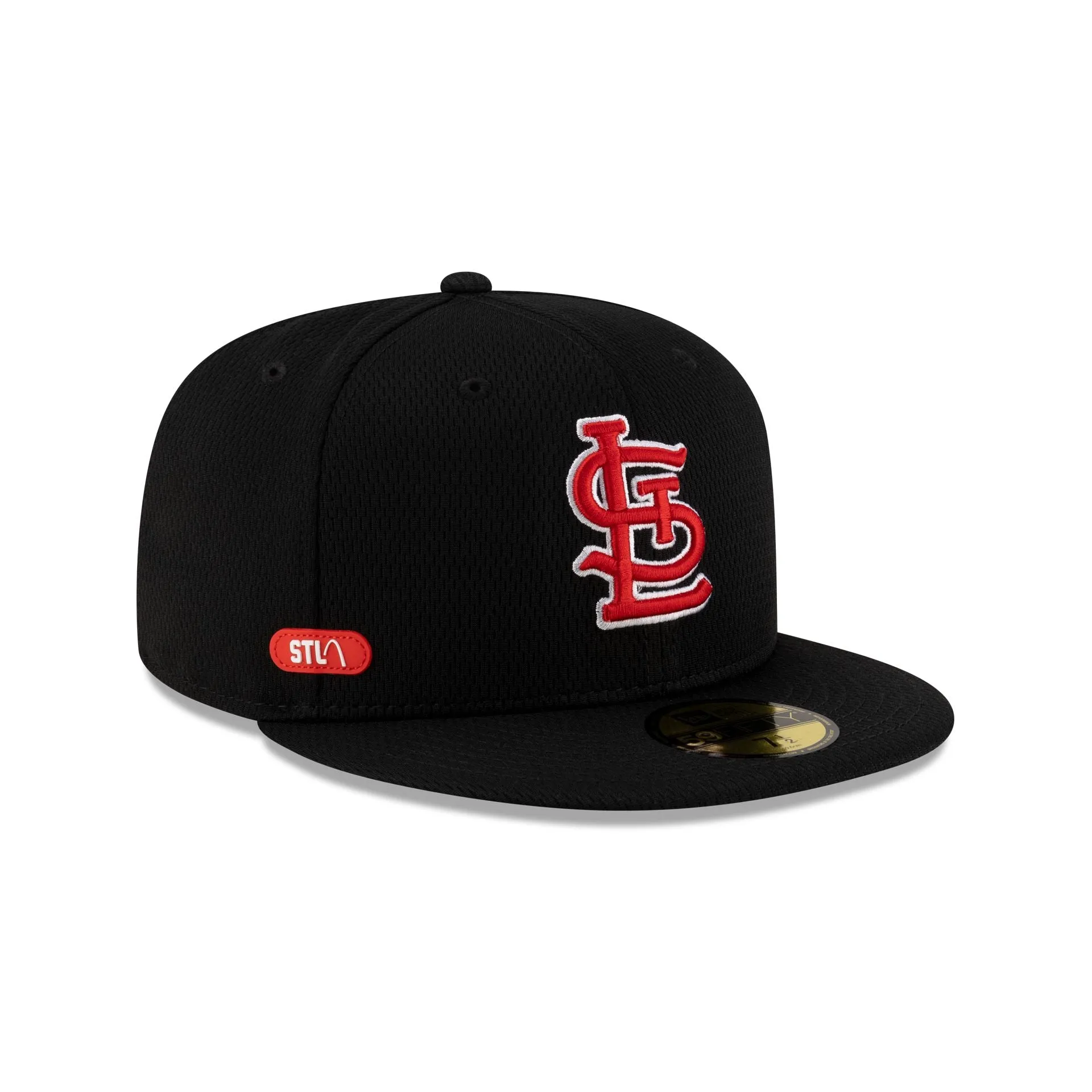 St. Louis Cardinals 2025 Clubhouse Black 59FIFTY Fitted Hat sold by New Era product image thumbnail 3