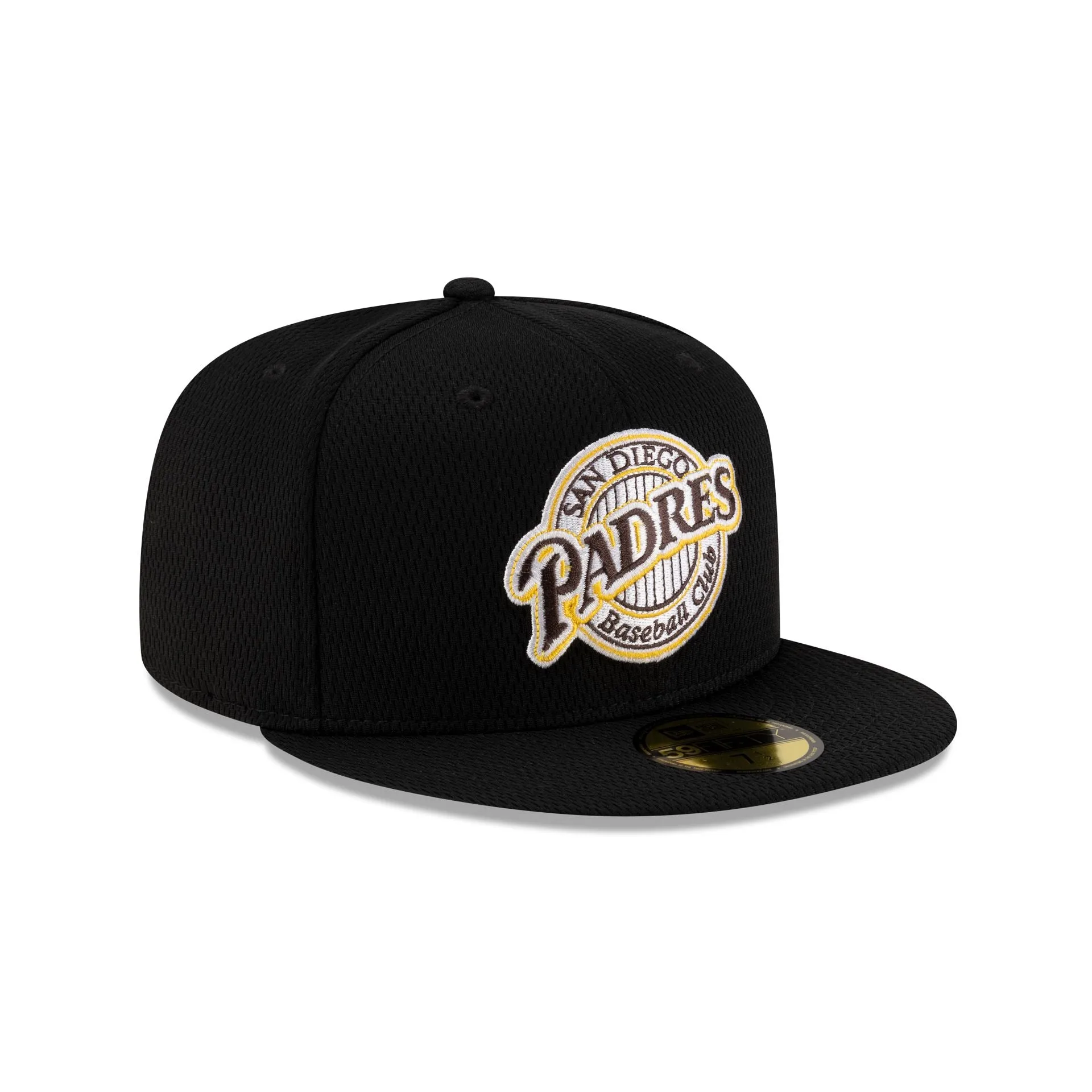 San Diego Padres 2025 Clubhouse Alt Black 59FIFTY Fitted Hat sold by New Era product image thumbnail 3