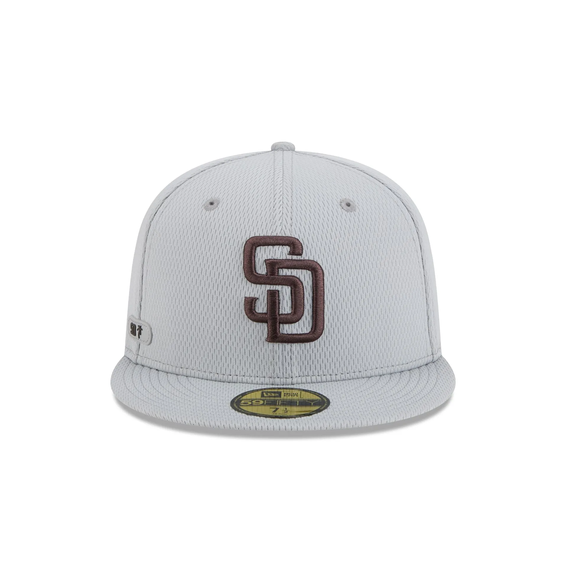 San Diego Padres 2025 Clubhouse Gray 59FIFTY Fitted Hat sold by New Era product image thumbnail 2