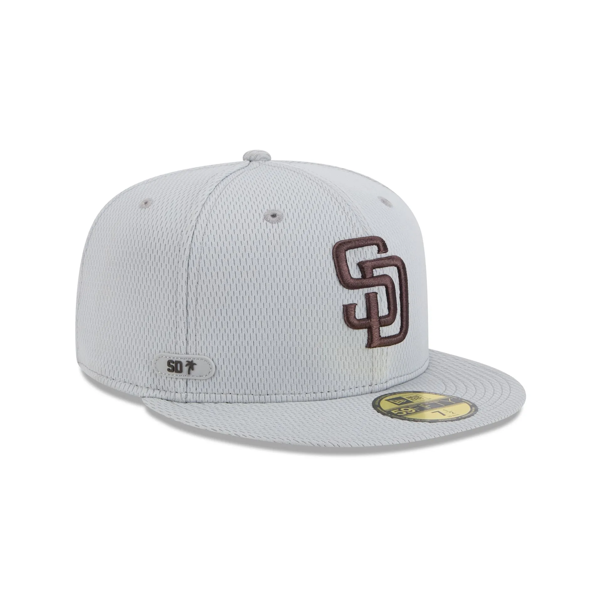 San Diego Padres 2025 Clubhouse Gray 59FIFTY Fitted Hat sold by New Era