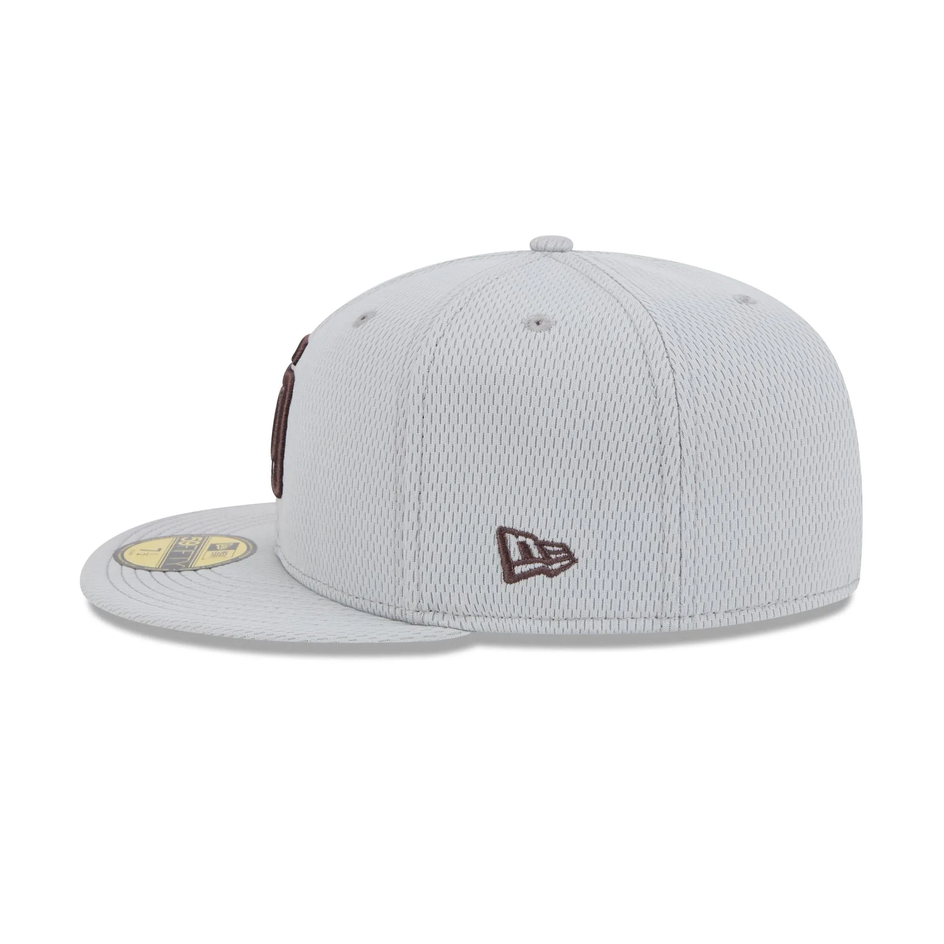 San Diego Padres 2025 Clubhouse Gray 59FIFTY Fitted Hat sold by New Era product image thumbnail 5