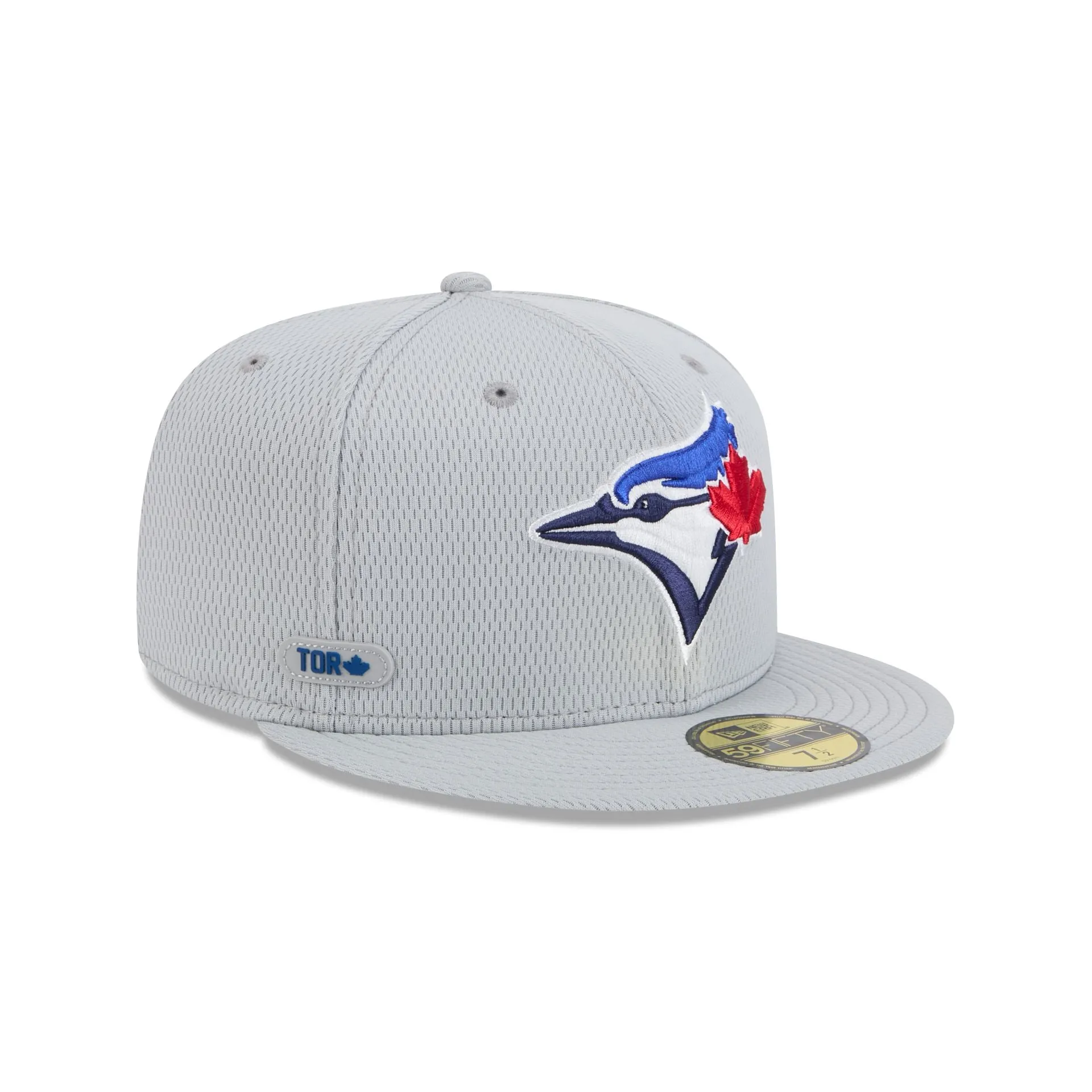 Toronto Blue Jays 2025 Clubhouse Gray 59FIFTY Fitted Hat sold by New Era