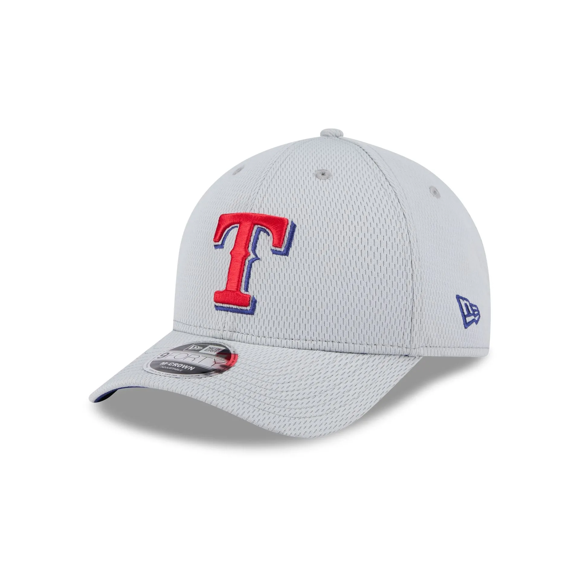 Texas Rangers 2025 Clubhouse Gray 9FORTY M-Crown Snapback Hat sold by New Era product image thumbnail 3