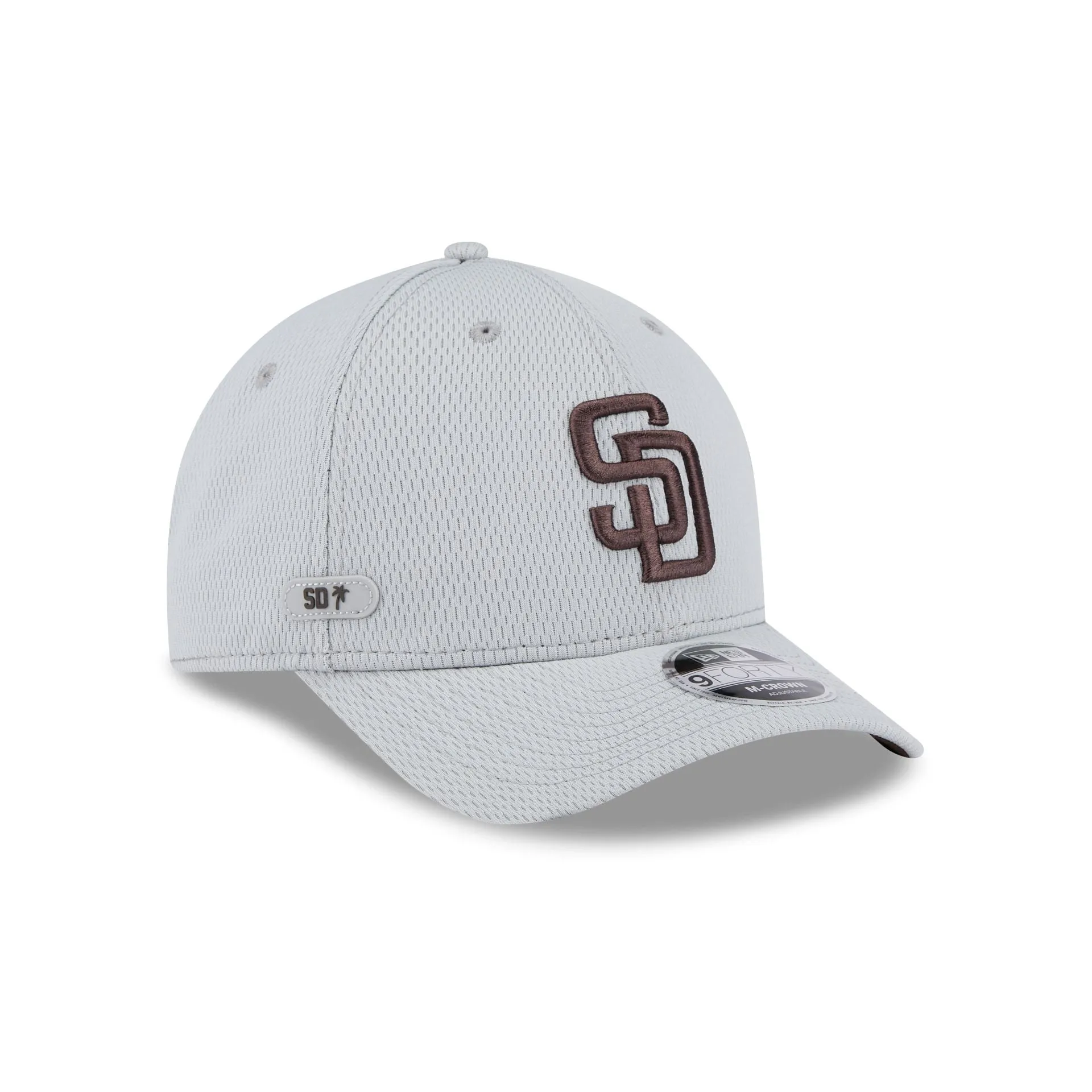 San Diego Padres 2025 Clubhouse Gray 9FORTY M-Crown Snapback Hat sold by New Era