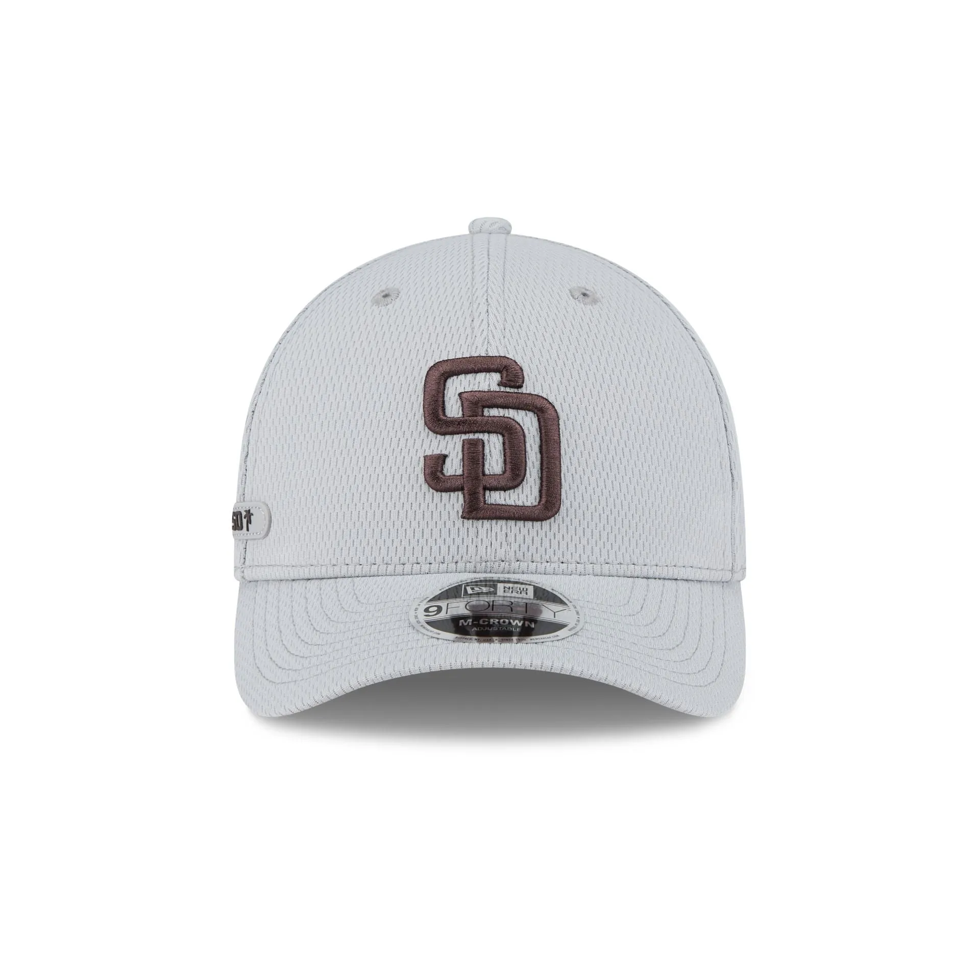 San Diego Padres 2025 Clubhouse Gray 9FORTY M-Crown Snapback Hat sold by New Era product image thumbnail 2
