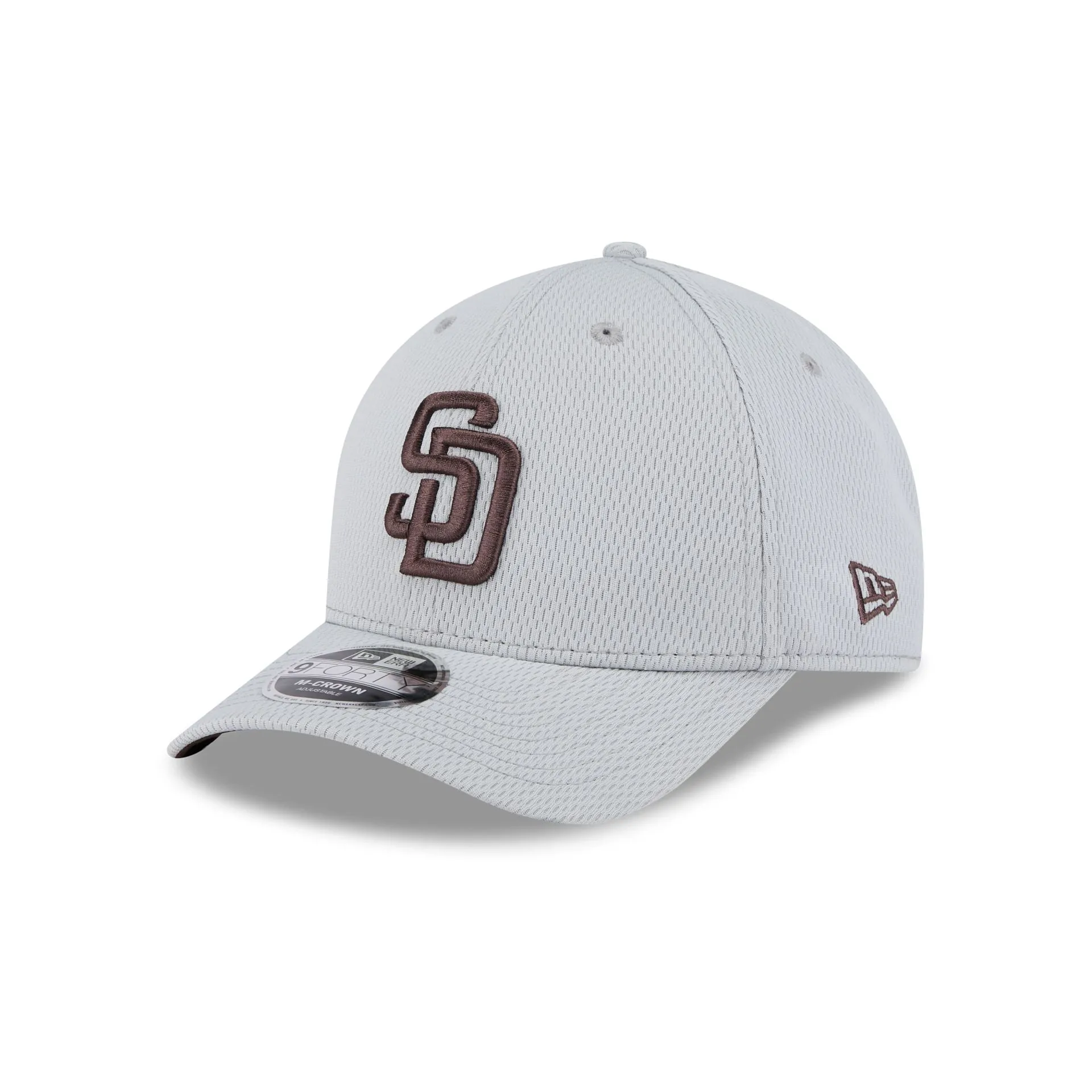San Diego Padres 2025 Clubhouse Gray 9FORTY M-Crown Snapback Hat sold by New Era product image thumbnail 3