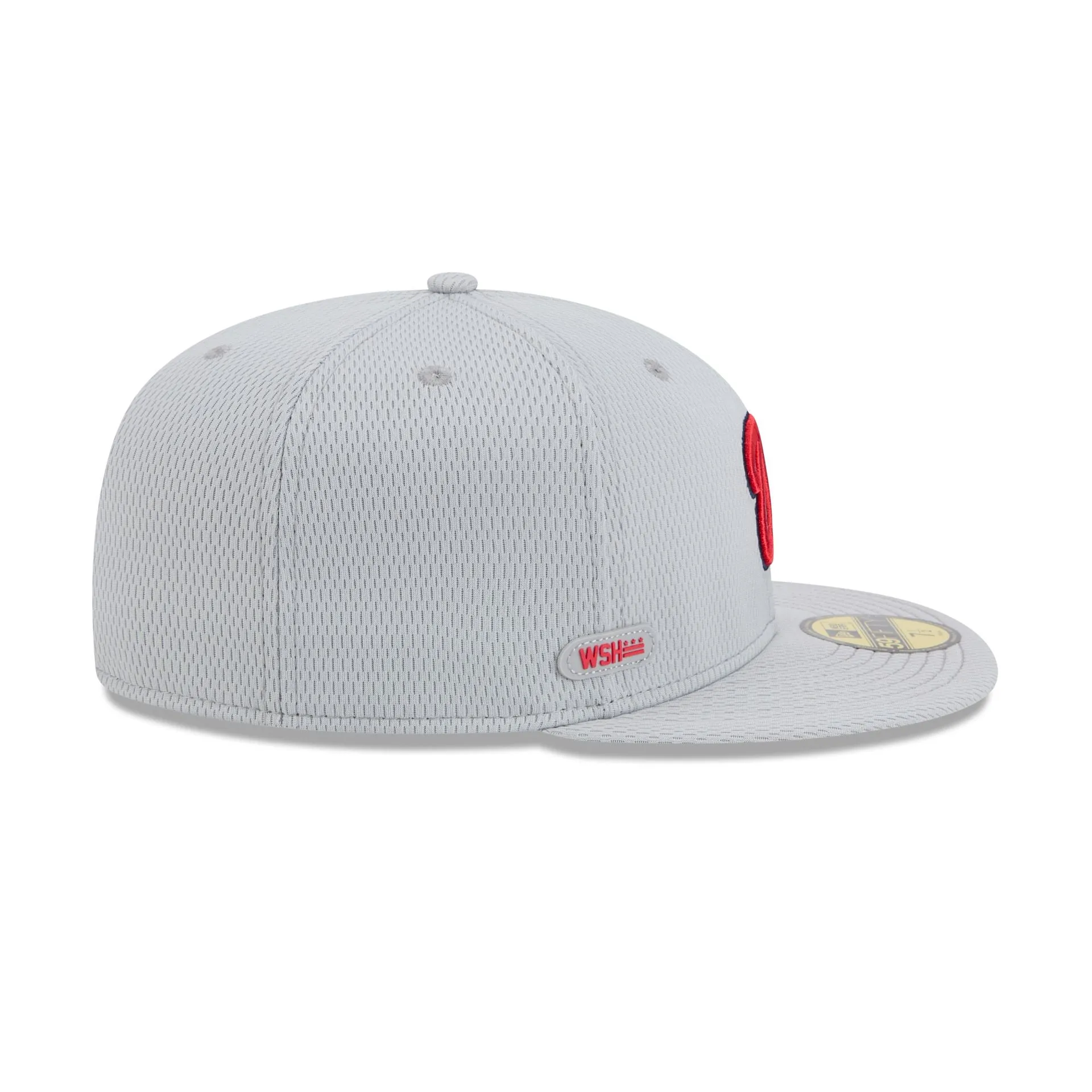 Washington Nationals 2025 Clubhouse Gray 59FIFTY Fitted Hat sold by New Era product image thumbnail 4