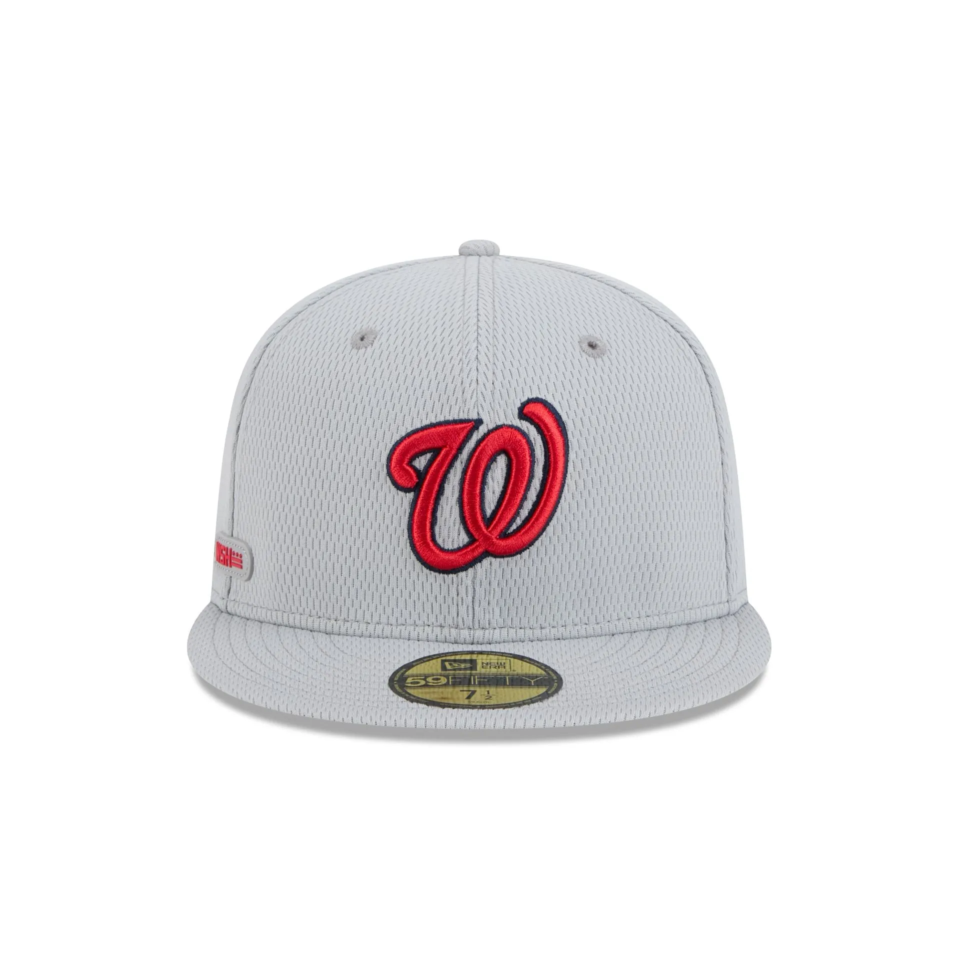 Washington Nationals 2025 Clubhouse Gray 59FIFTY Fitted Hat sold by New Era product image thumbnail 2