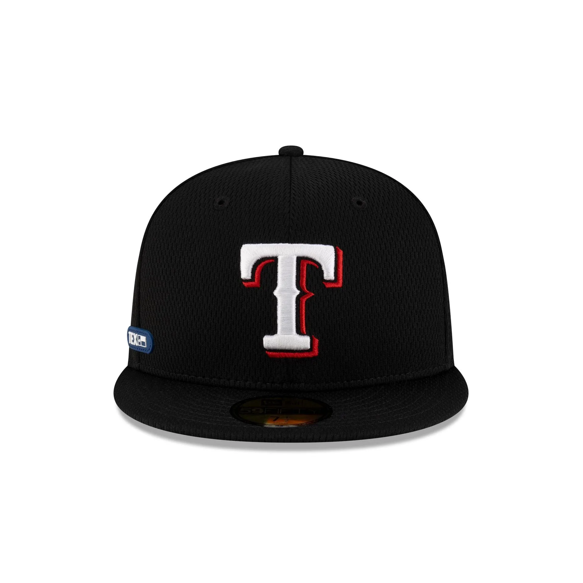 Texas Rangers 2025 Clubhouse Black 59FIFTY Fitted Hat sold by New Era product image thumbnail 2