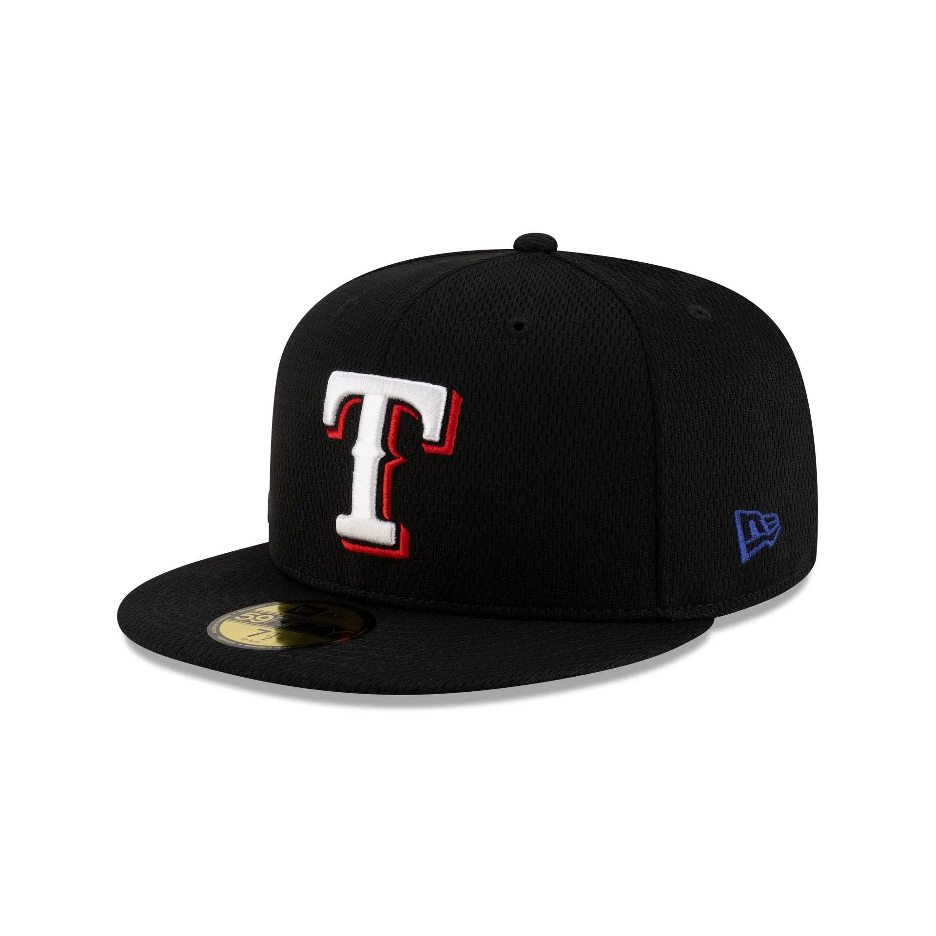 Texas Rangers 2025 Clubhouse Black 59FIFTY Fitted Hat sold by New Era