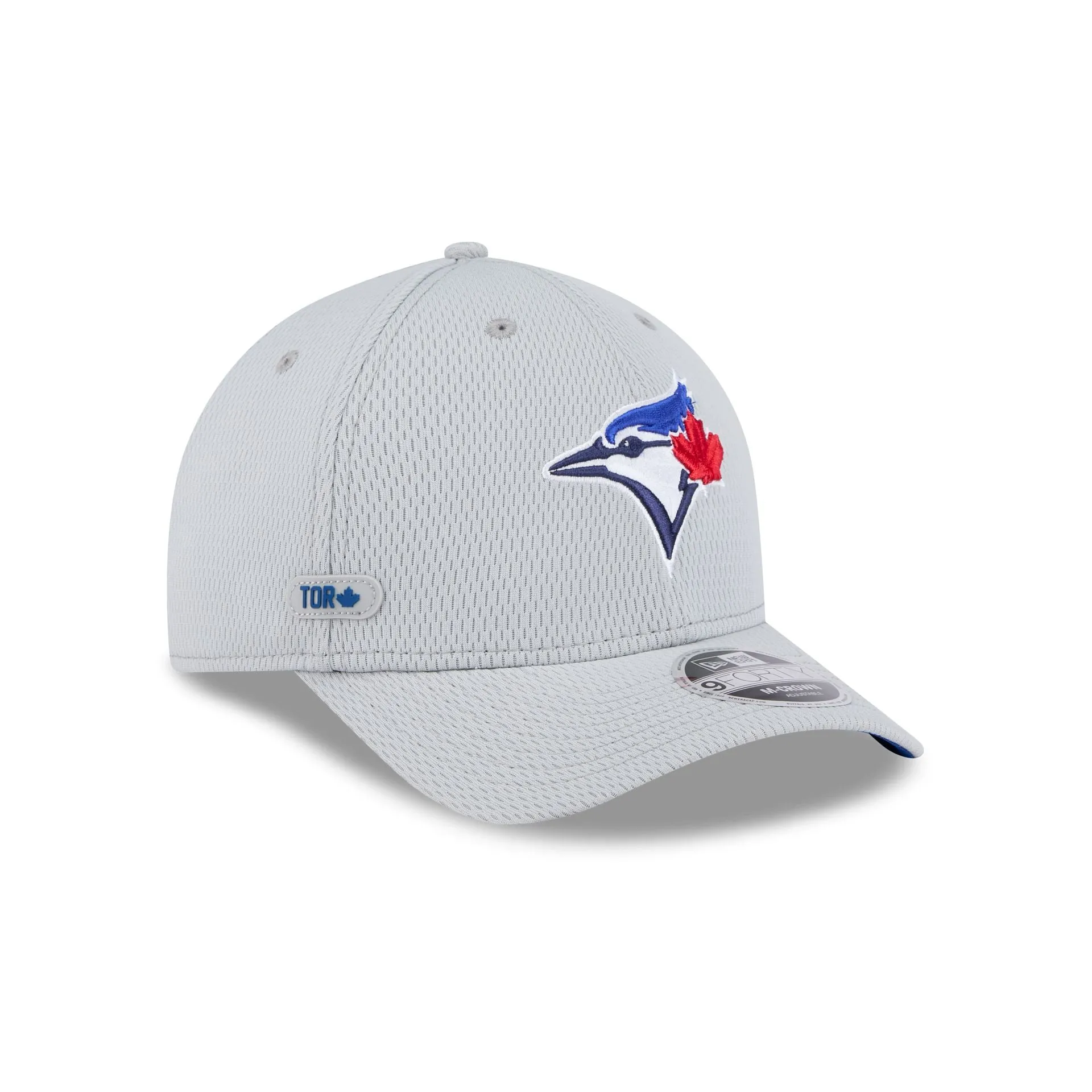 Toronto Blue Jays 2025 Clubhouse Gray 9FORTY M-Crown Snapback Hat sold by New Era