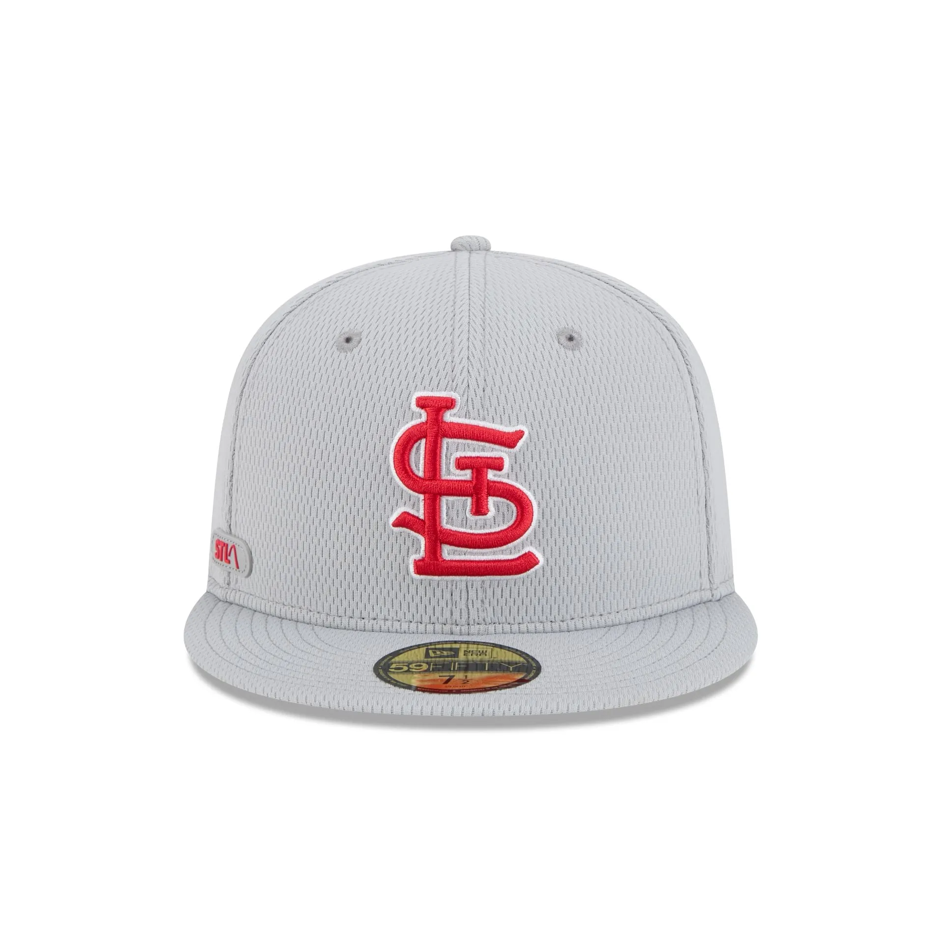 St. Louis Cardinals 2025 Clubhouse Gray 59FIFTY Fitted Hat sold by New Era product image thumbnail 2