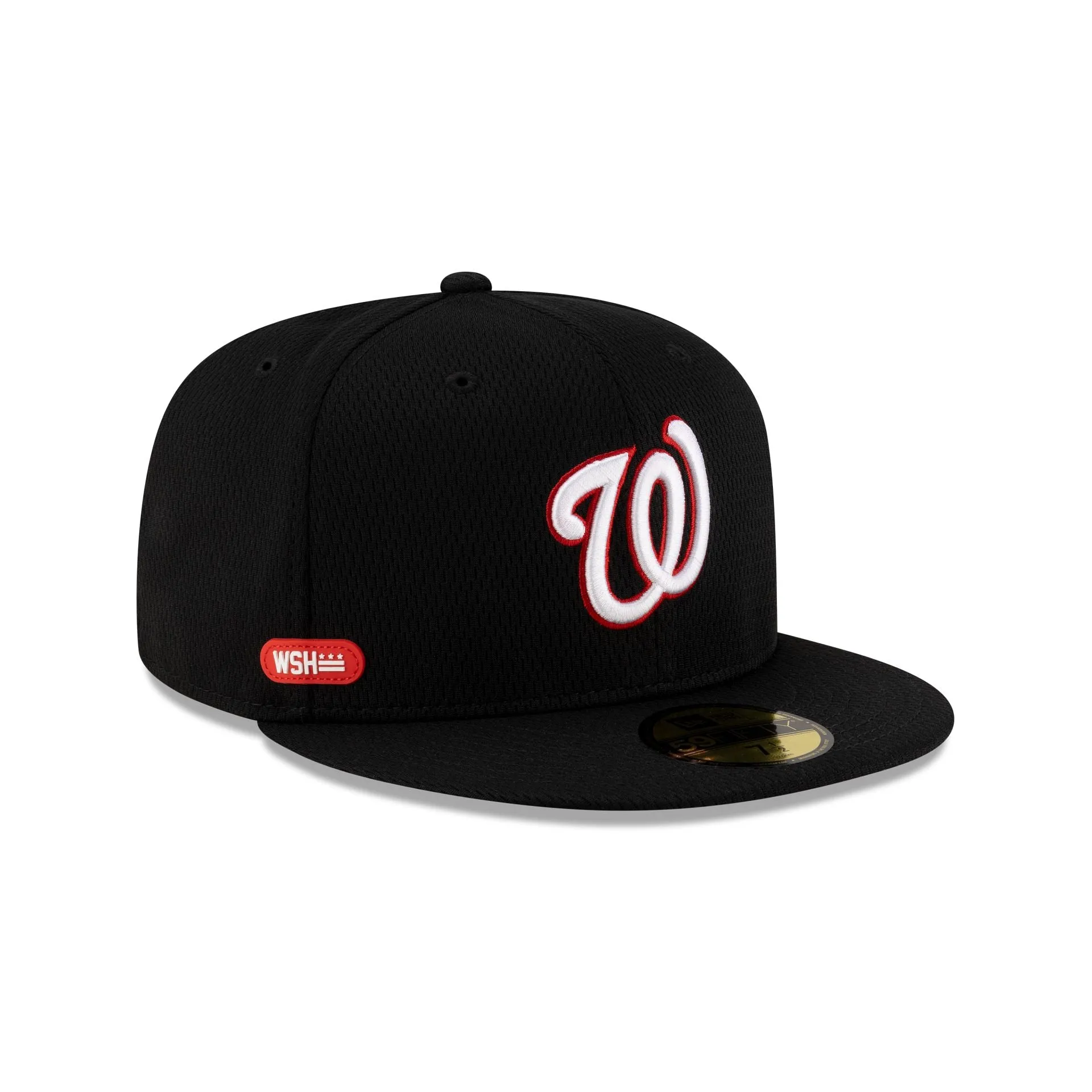 Washington Nationals 2025 Clubhouse Black 59FIFTY Fitted Hat sold by New Era product image thumbnail 3