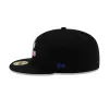 Texas Rangers 2025 Clubhouse Alt Black 59FIFTY Fitted Hat sold by New Era