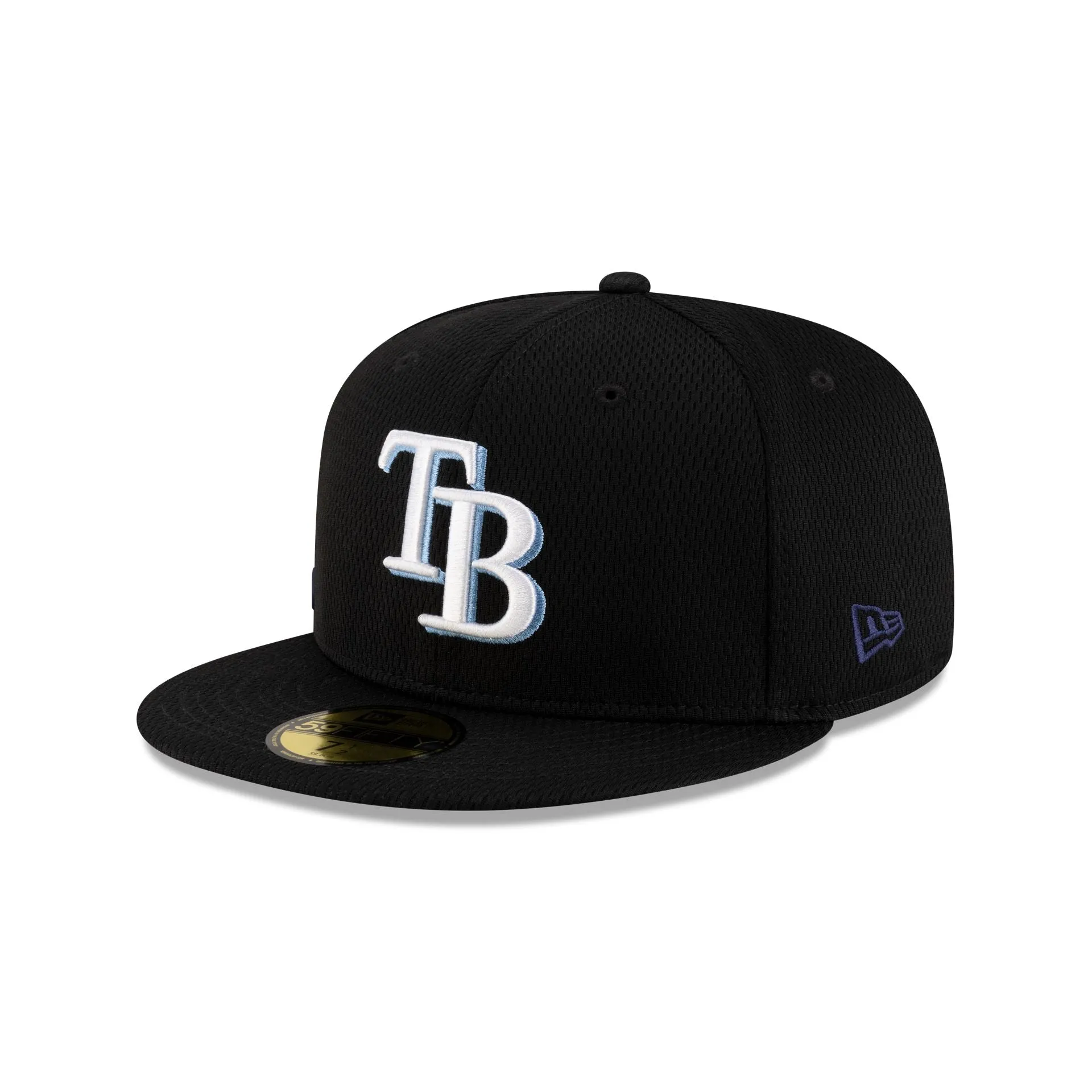 Tampa Bay Rays 2025 Clubhouse Black 59FIFTY Fitted Hat sold by New Era