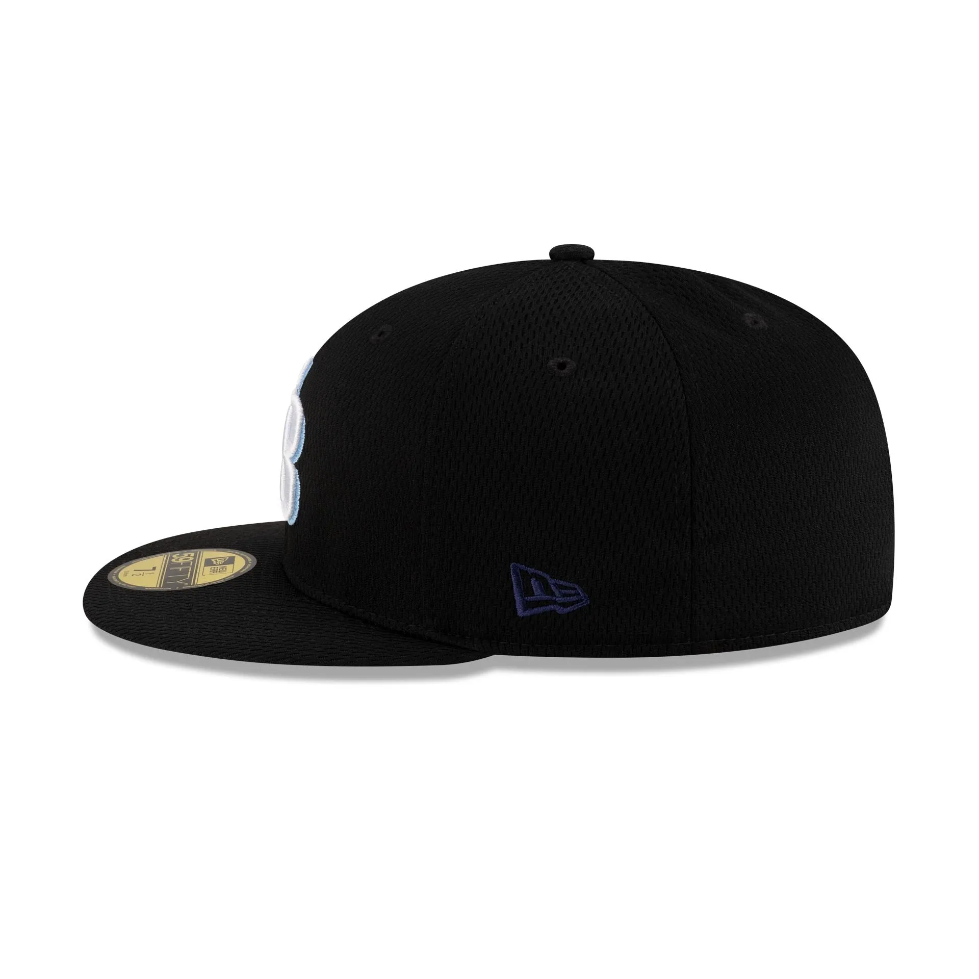 Tampa Bay Rays 2025 Clubhouse Black 59FIFTY Fitted Hat sold by New Era product image thumbnail 4