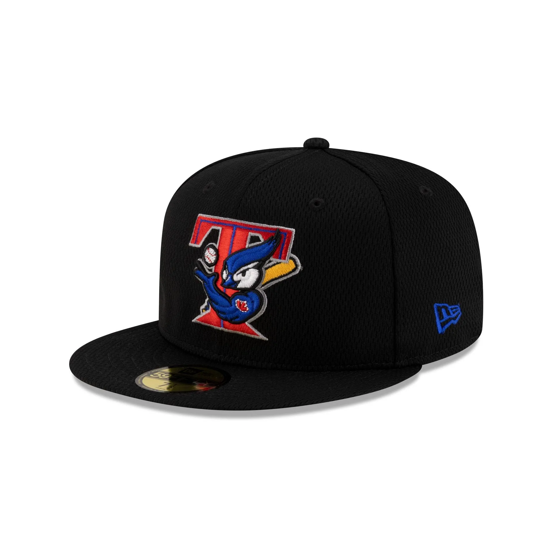 Toronto Blue Jays 2025 Clubhouse Alt Black 59FIFTY Fitted Hat sold by New Era