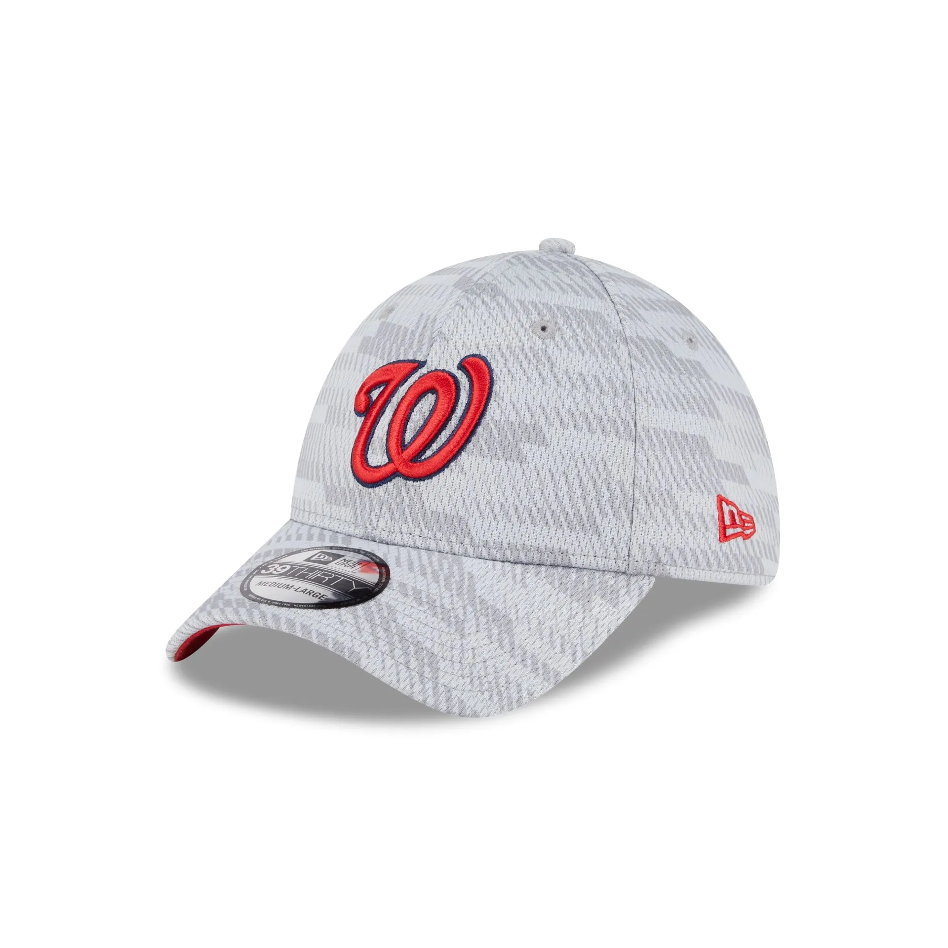 Washington Nationals 2025 Clubhouse Gray 39THIRTY Stretch Fit sold by New Era product image thumbnail 3