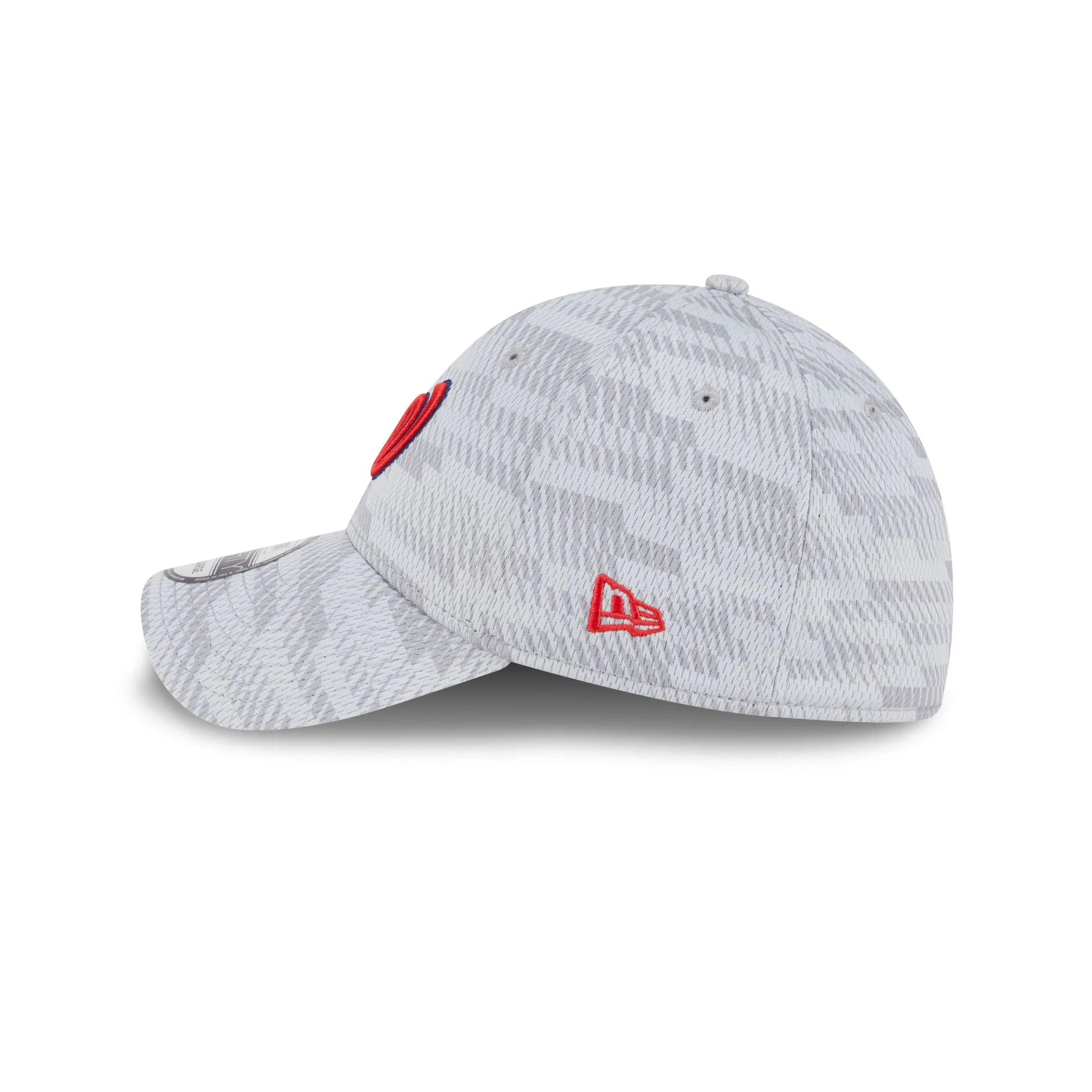 Washington Nationals 2025 Clubhouse Gray 39THIRTY Stretch Fit sold by New Era product image thumbnail 5