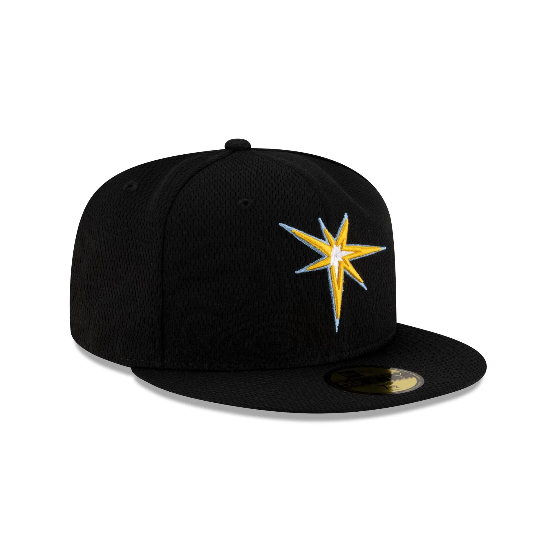 Tampa Bay Rays 2025 Clubhouse Alt Black 59FIFTY Fitted Hat sold by New Era product image thumbnail 3