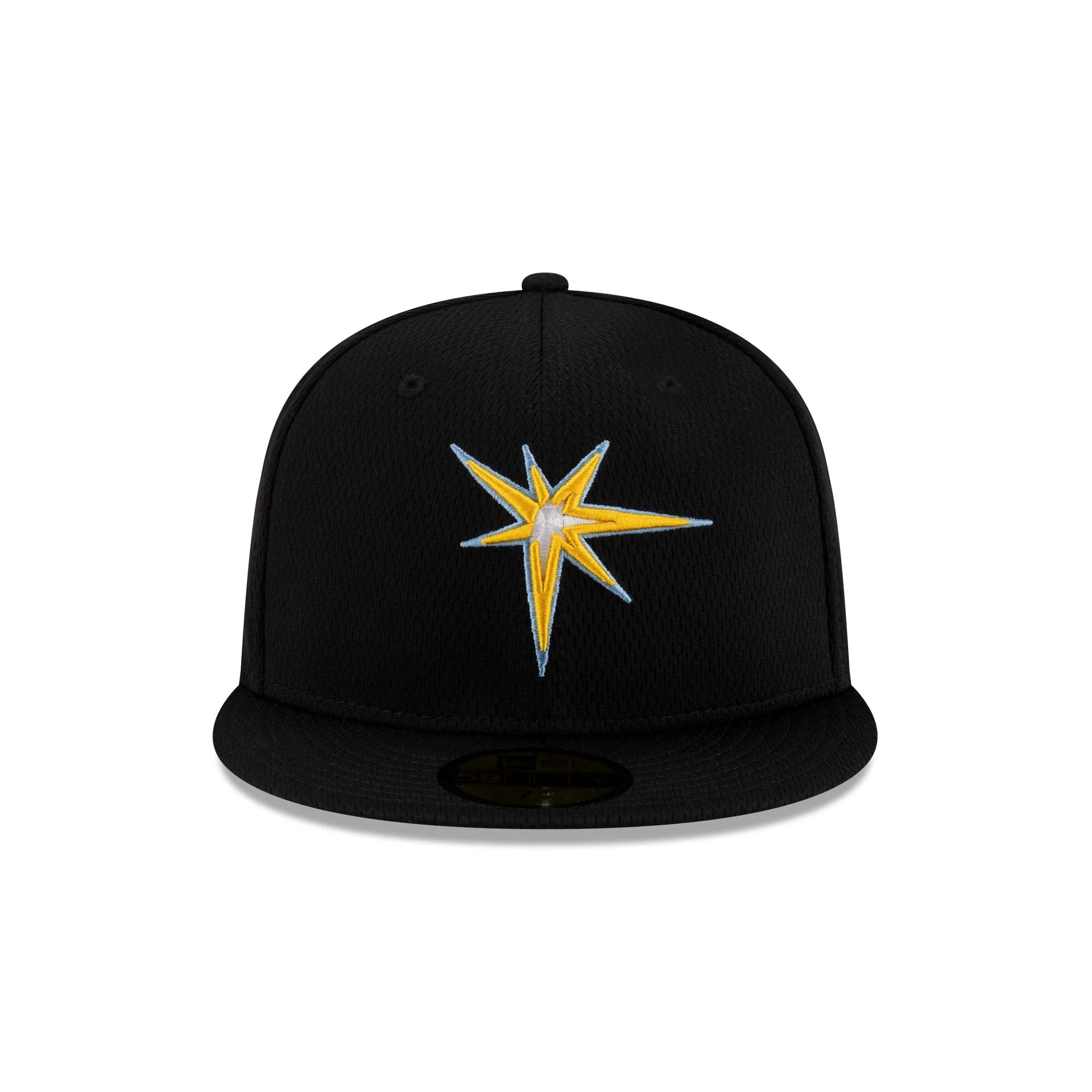 Tampa Bay Rays 2025 Clubhouse Alt Black 59FIFTY Fitted Hat sold by New Era product image thumbnail 2