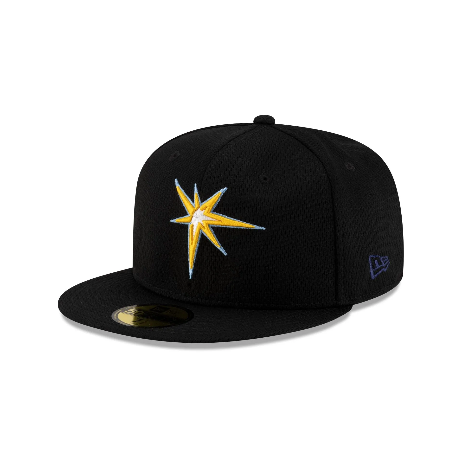Tampa Bay Rays 2025 Clubhouse Alt Black 59FIFTY Fitted Hat sold by New Era