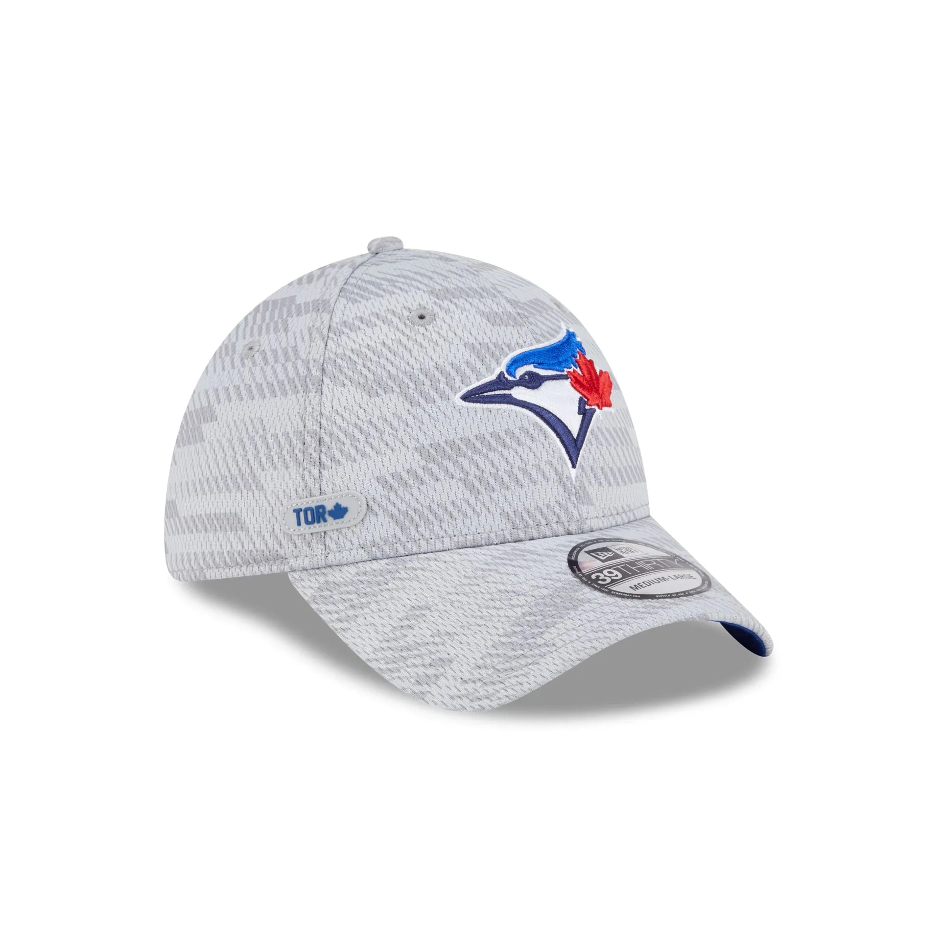 Toronto Blue Jays 2025 Clubhouse Gray 39THIRTY Stretch Fit sold by New Era