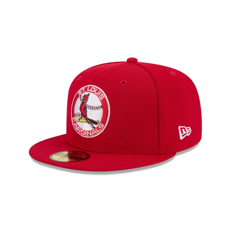St. Louis Cardinals 2025 Clubhouse Alt 59FIFTY Fitted Hat sold by New Era