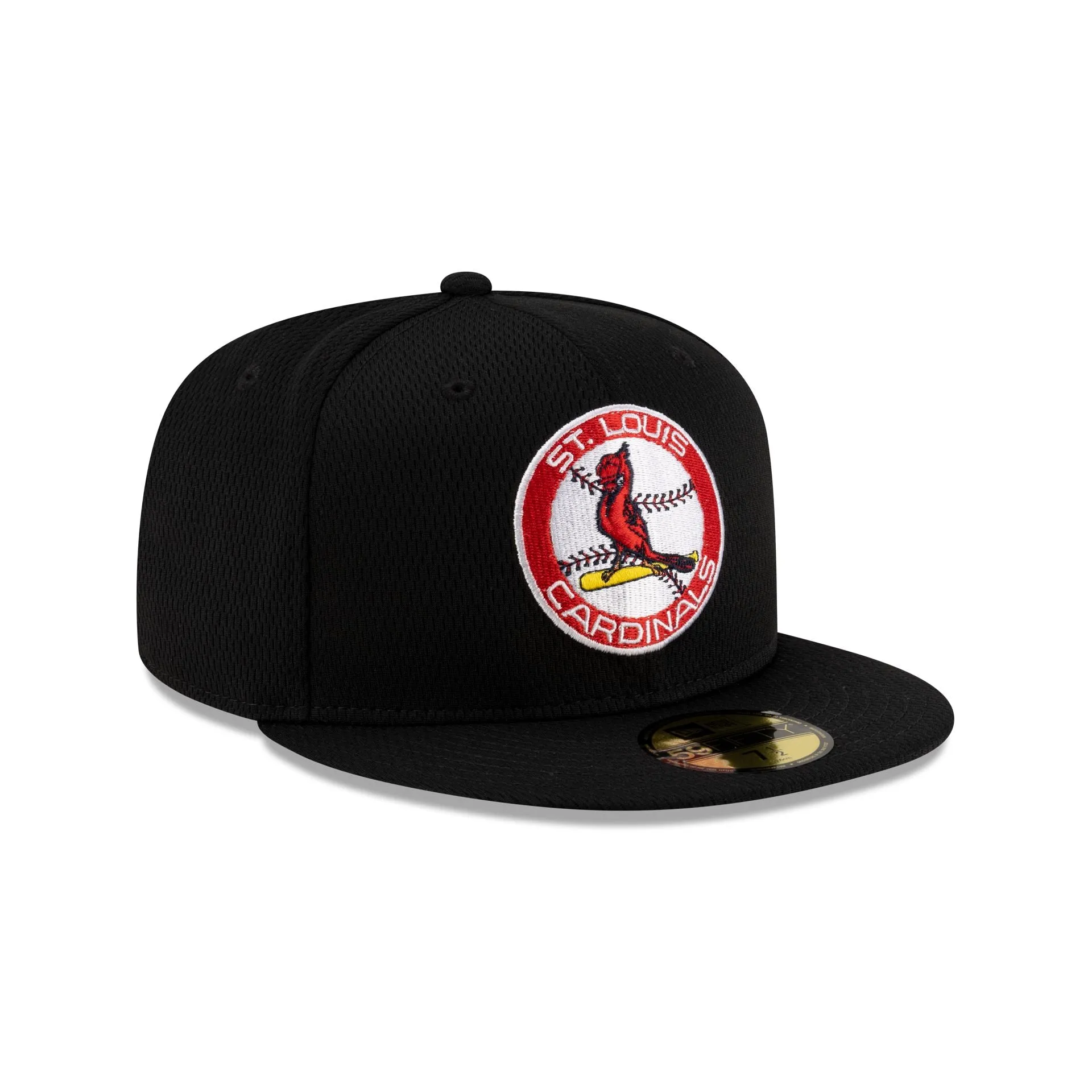 St. Louis Cardinals 2025 Clubhouse Alt Black 59FIFTY Fitted Hat sold by New Era product image thumbnail 3