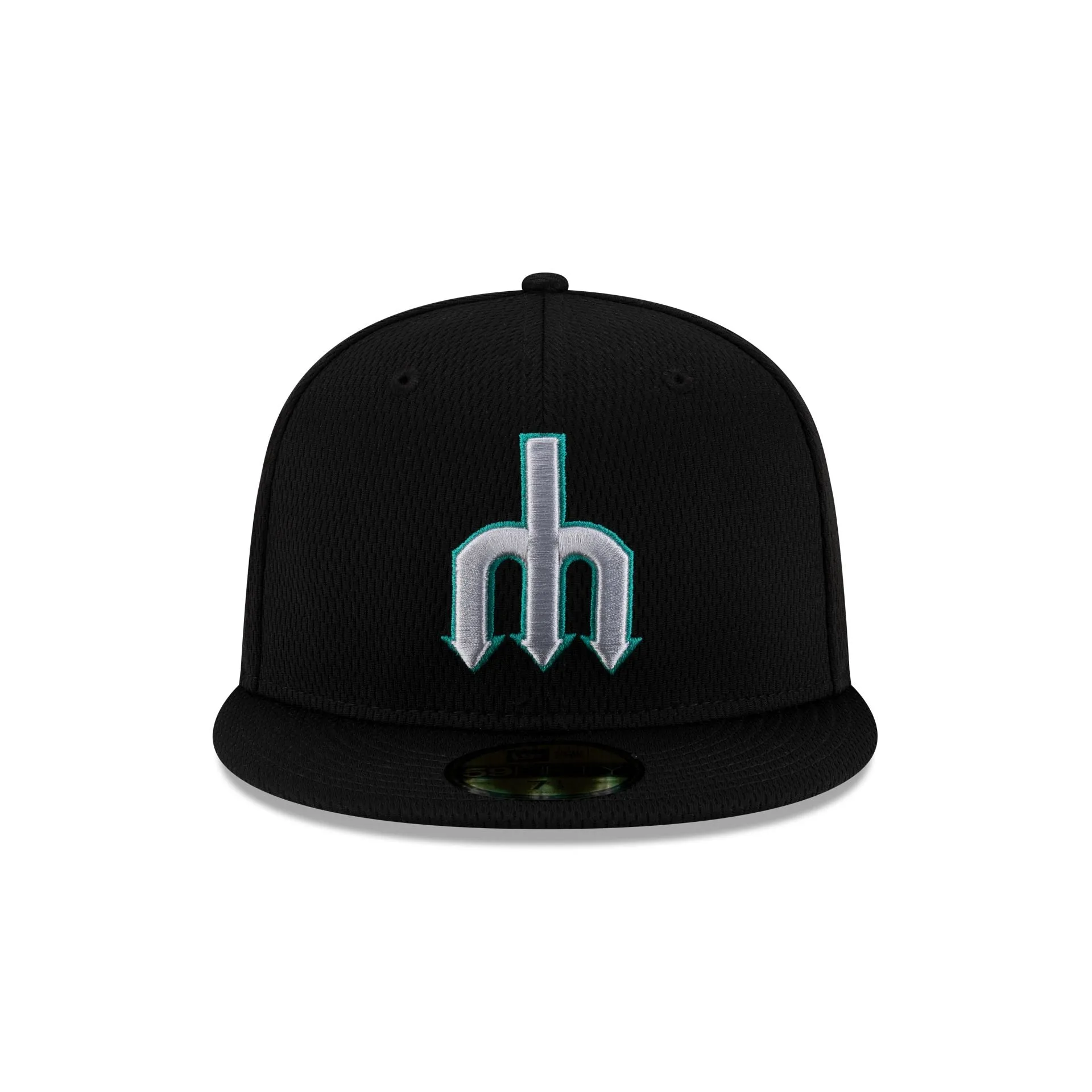 Seattle Mariners 2025 Clubhouse Alt Black 59FIFTY Fitted Hat sold by New Era product image thumbnail 2