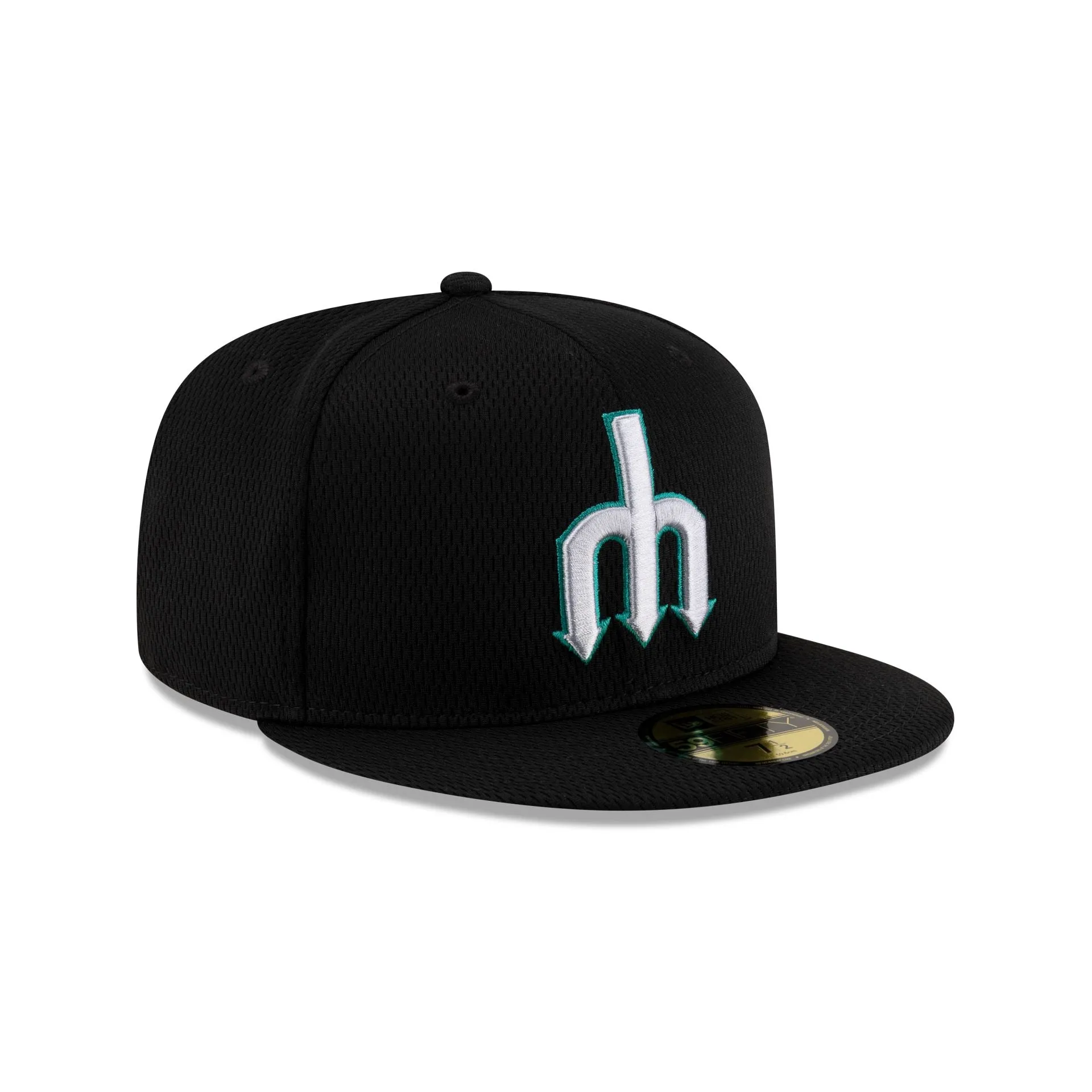 Seattle Mariners 2025 Clubhouse Alt Black 59FIFTY Fitted Hat sold by New Era product image thumbnail 3