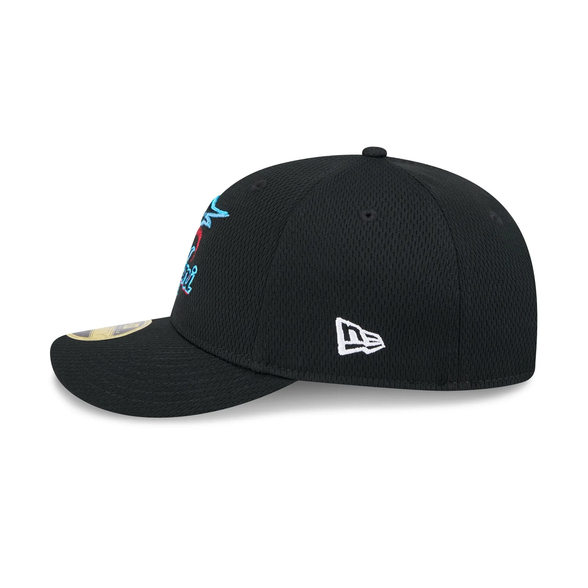 Miami Marlins 2025 Clubhouse Alt Low Profile 59FIFTY Fitted Hat sold by New Era product image thumbnail 4